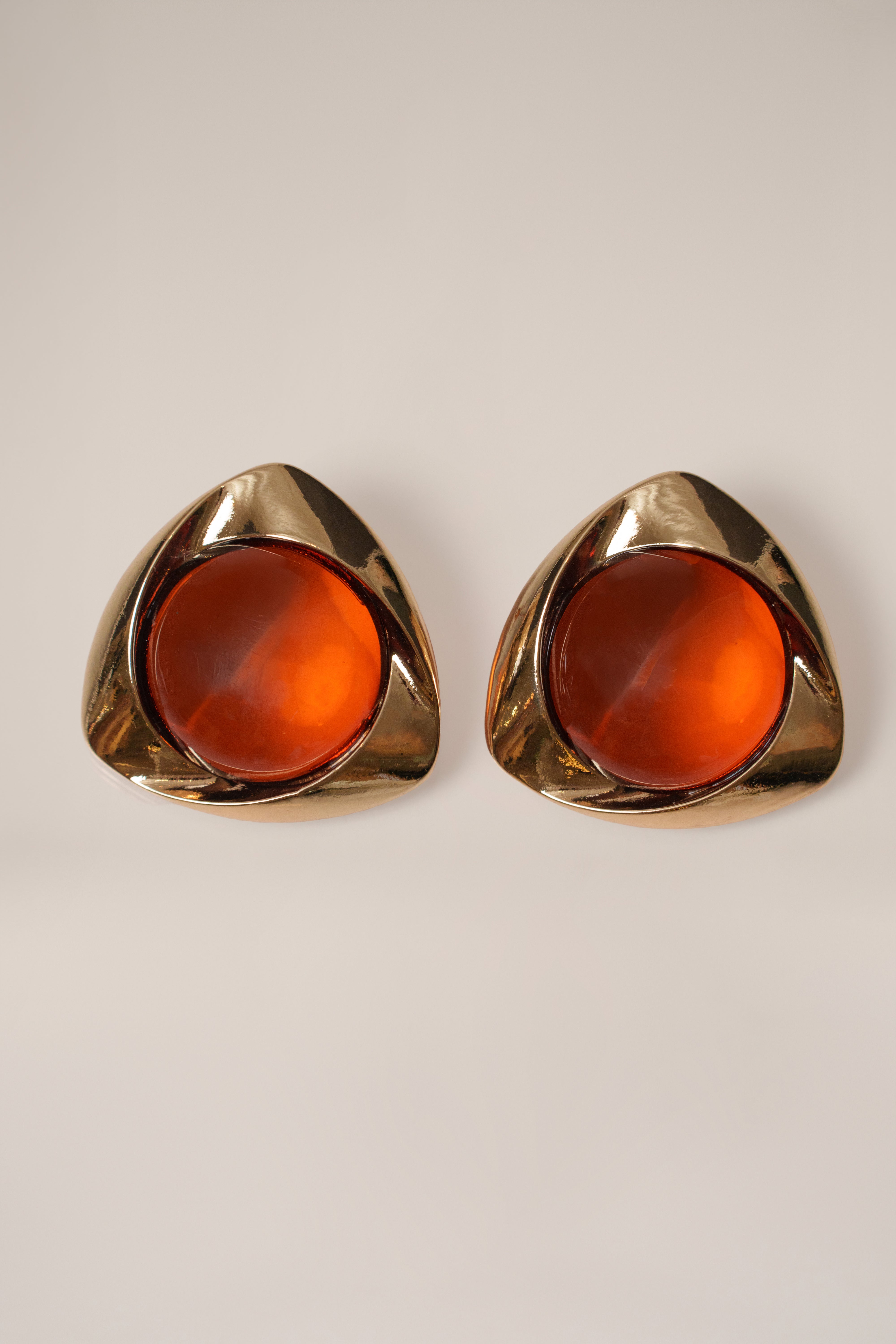 Gold Hypnosis Earrings