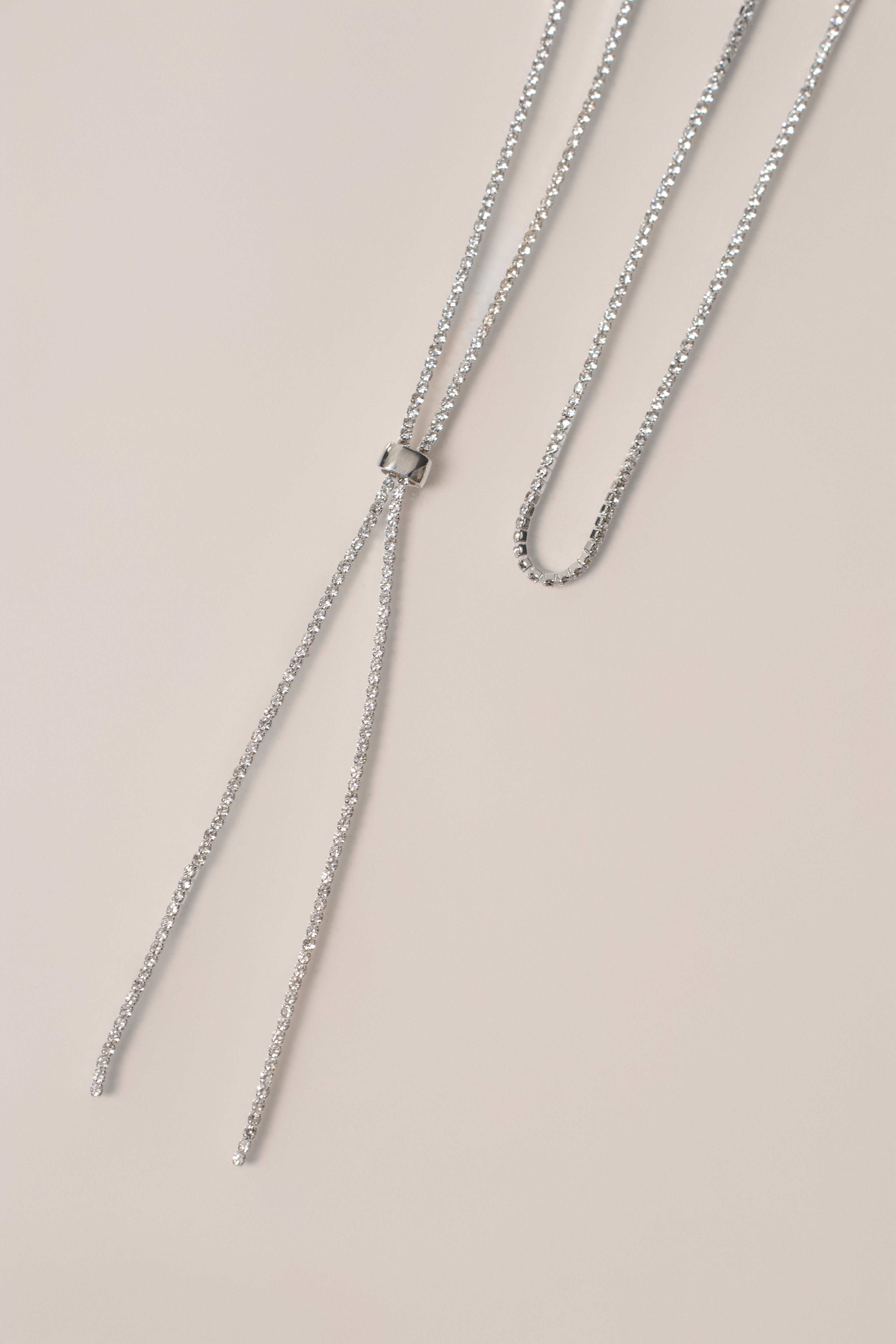 Silver  Arie Layered Necklace