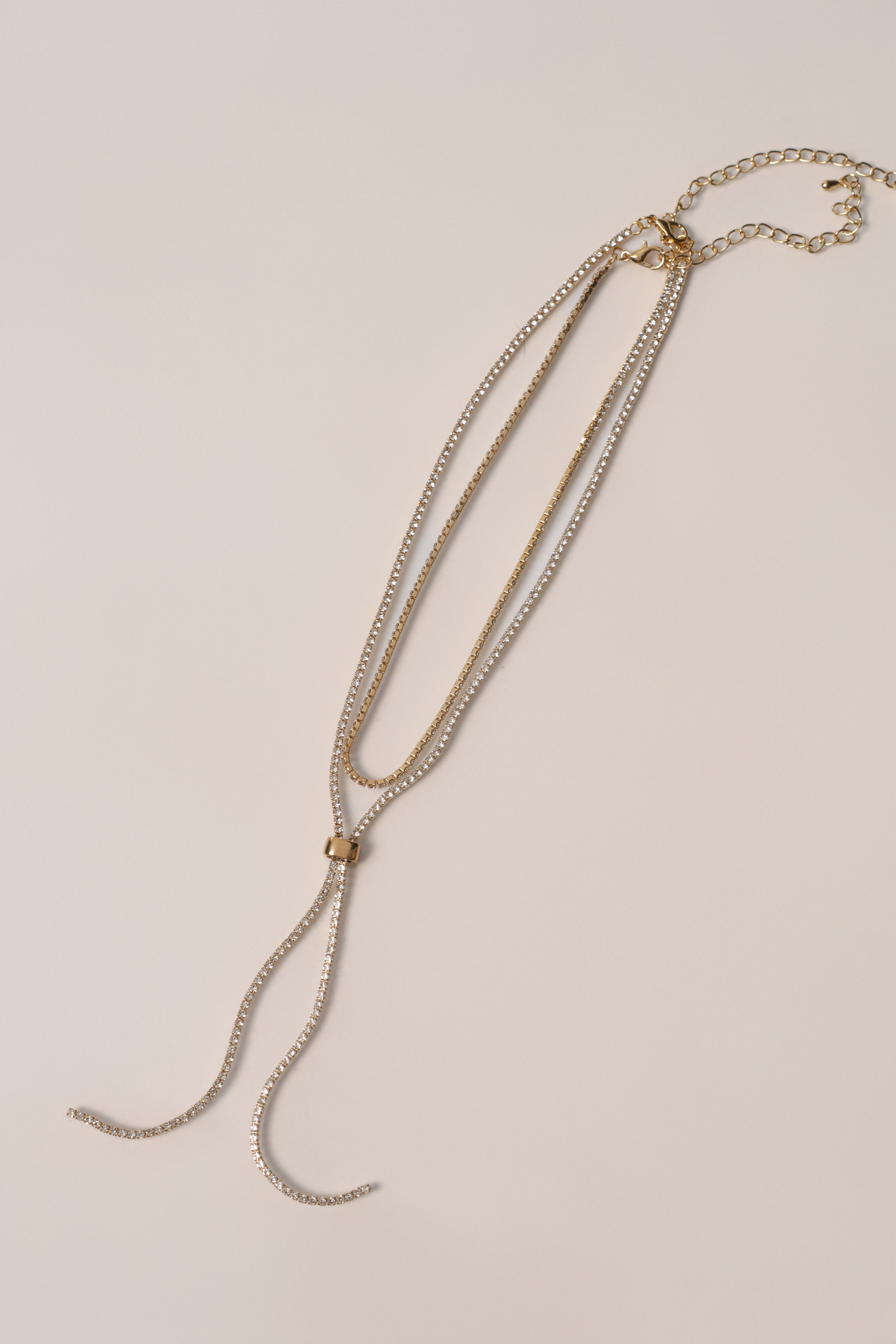 Gold Arie Layered Necklace