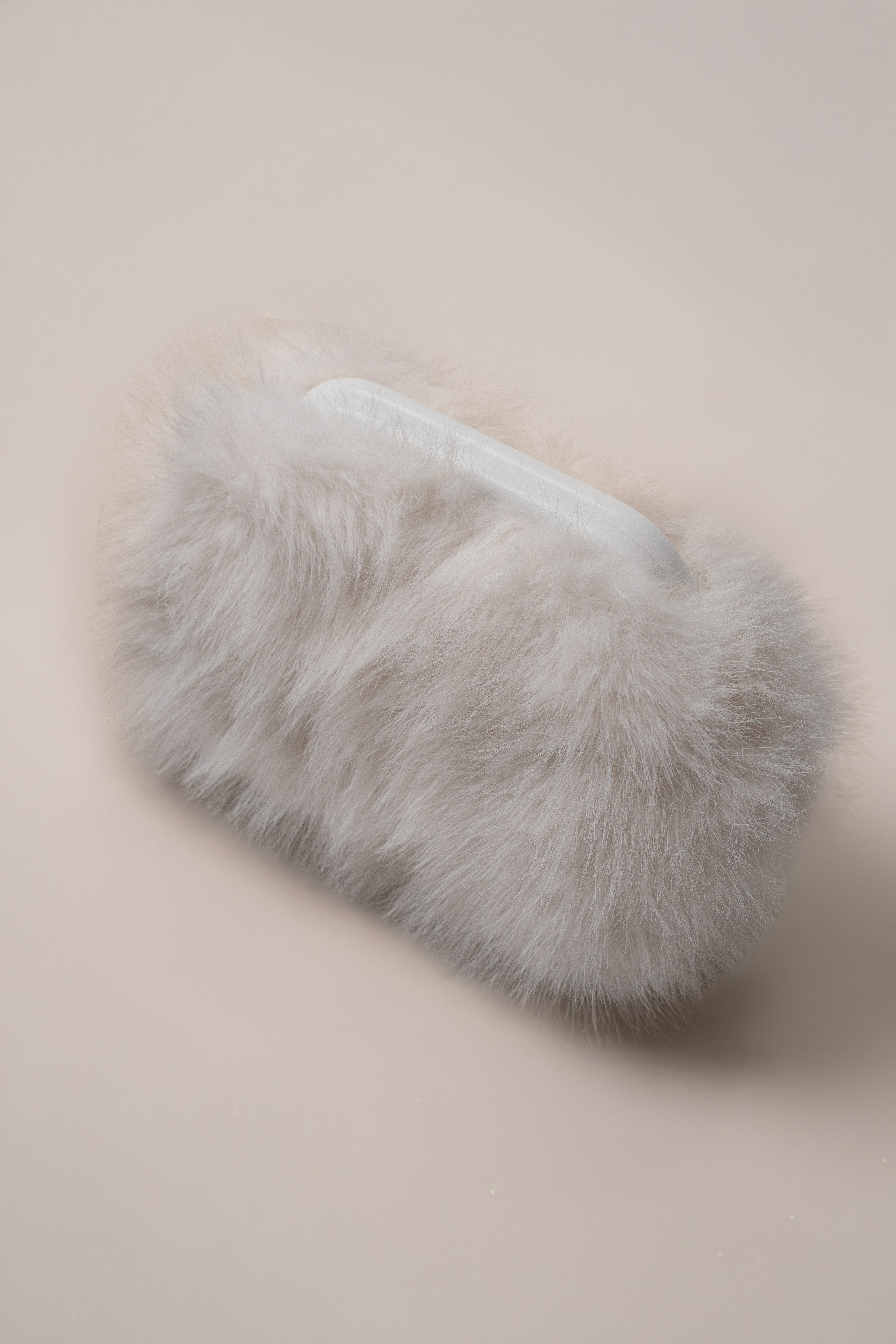 Ivory Cloud Clutch Bag