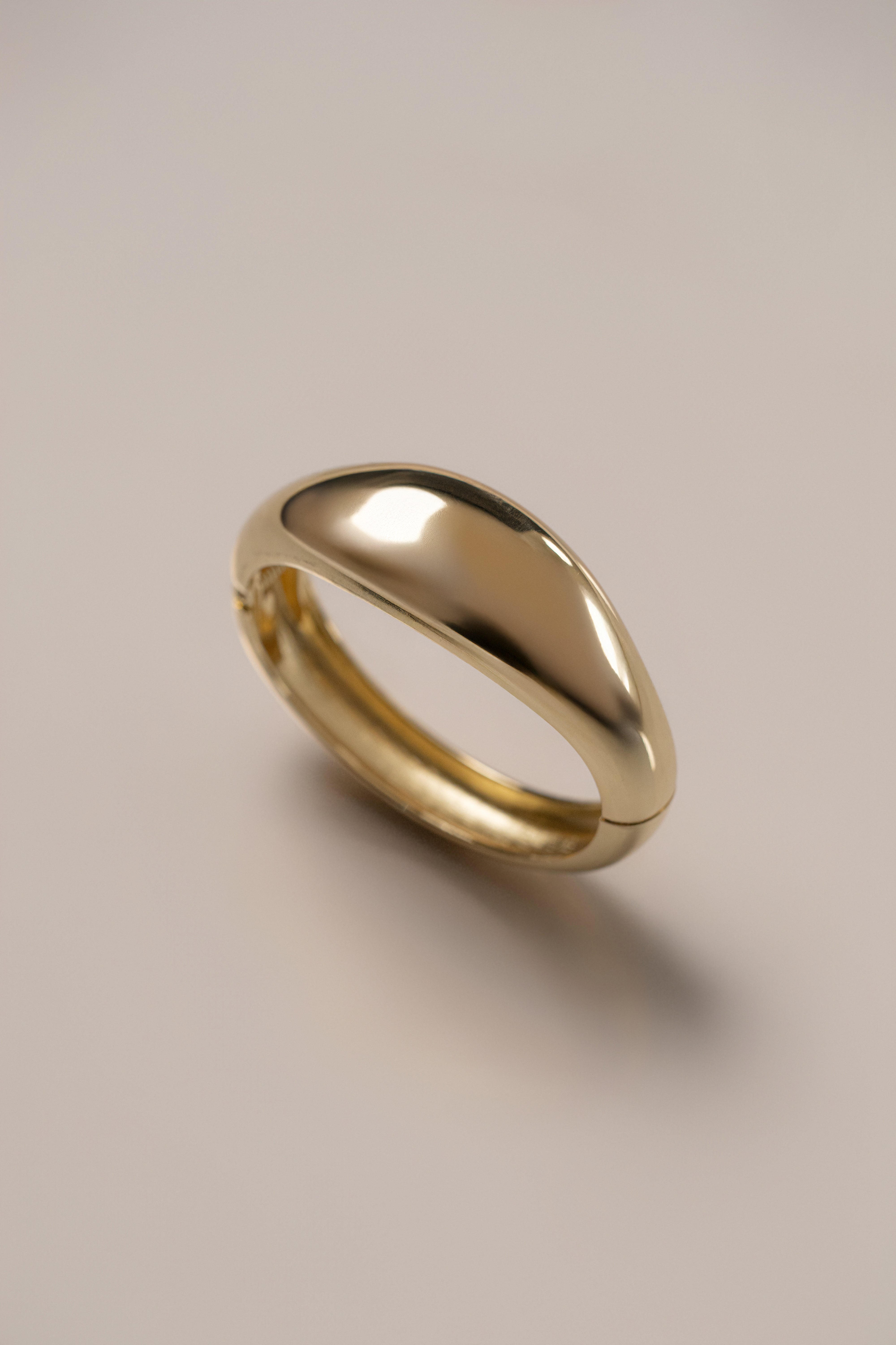 Gold Nellie Hinge Bracelet