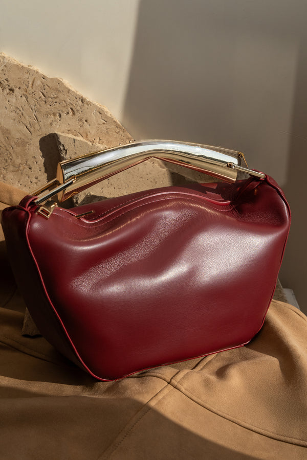 Burgundy Going Out Handbag