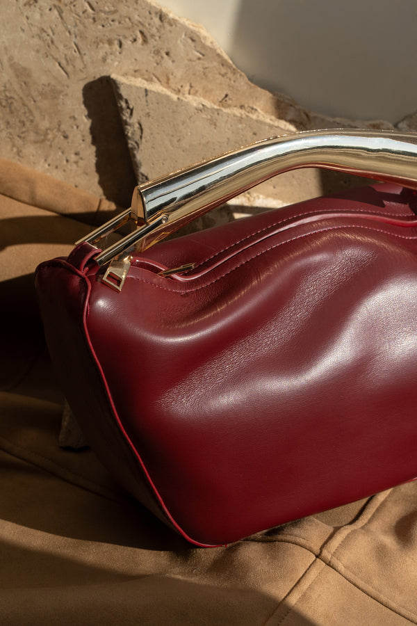 Burgundy Going Out Handbag