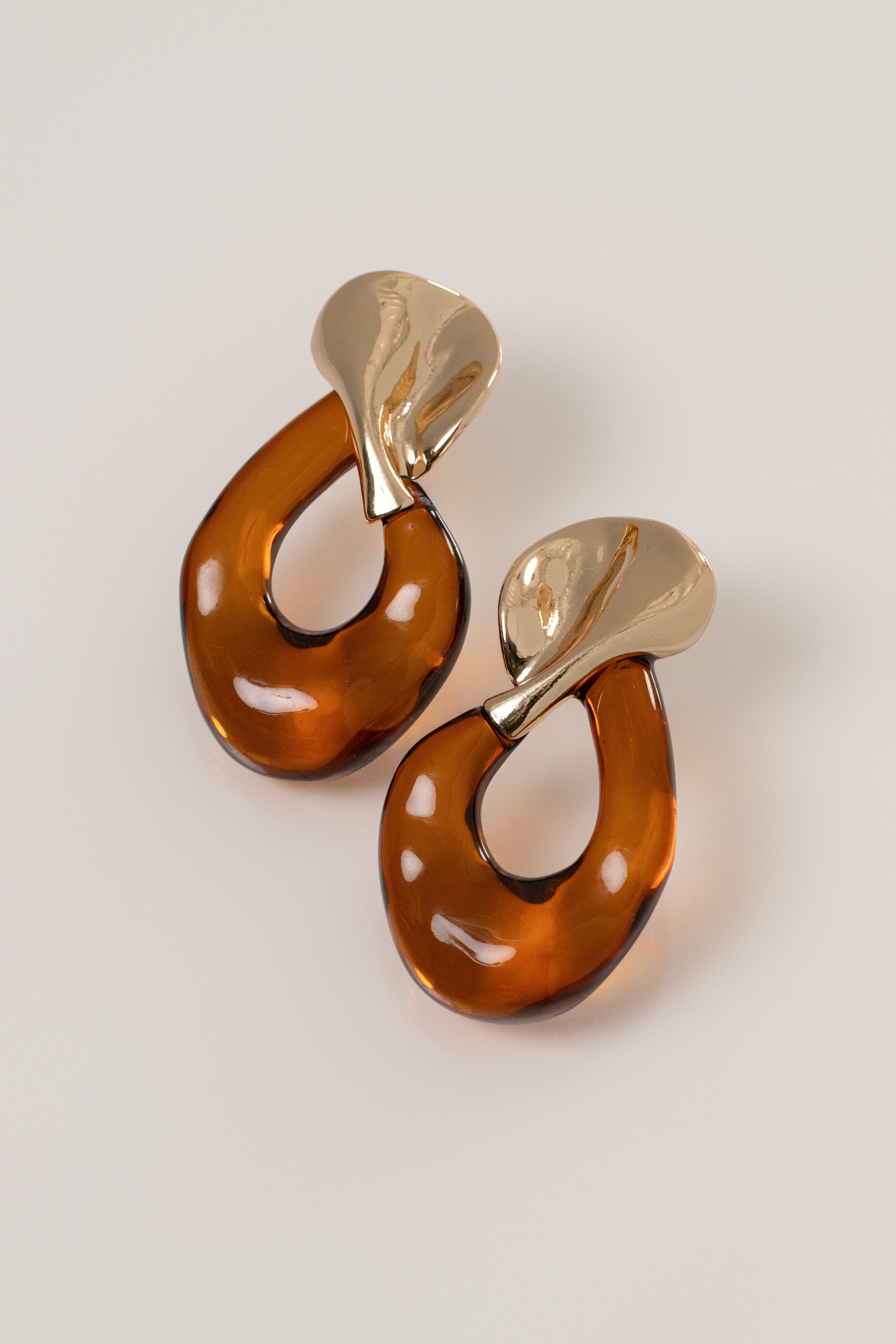 Gold Cremella Earrings - JLUXLABEL