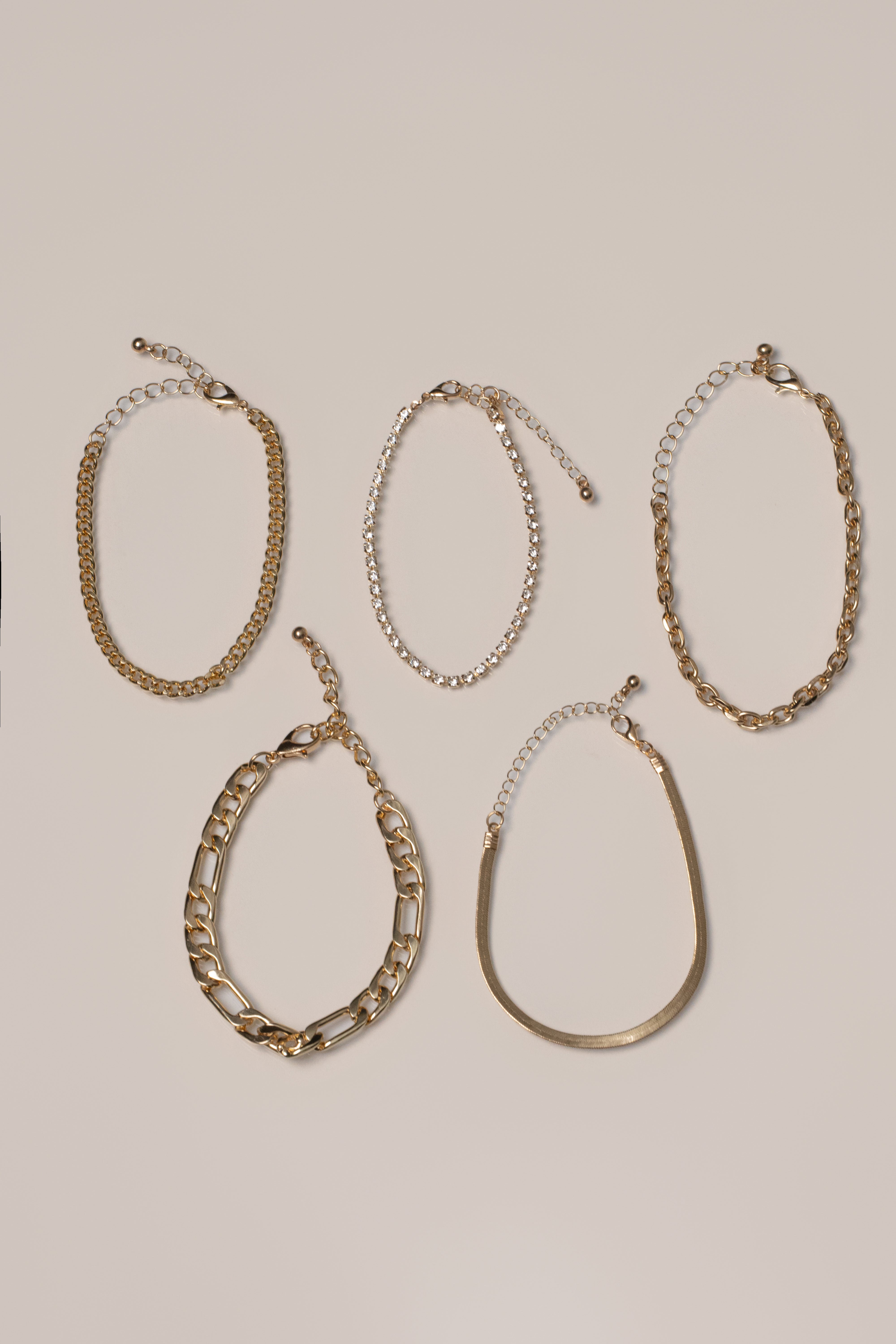 Gold  Sera Bracelet Set - JLUXLABEL