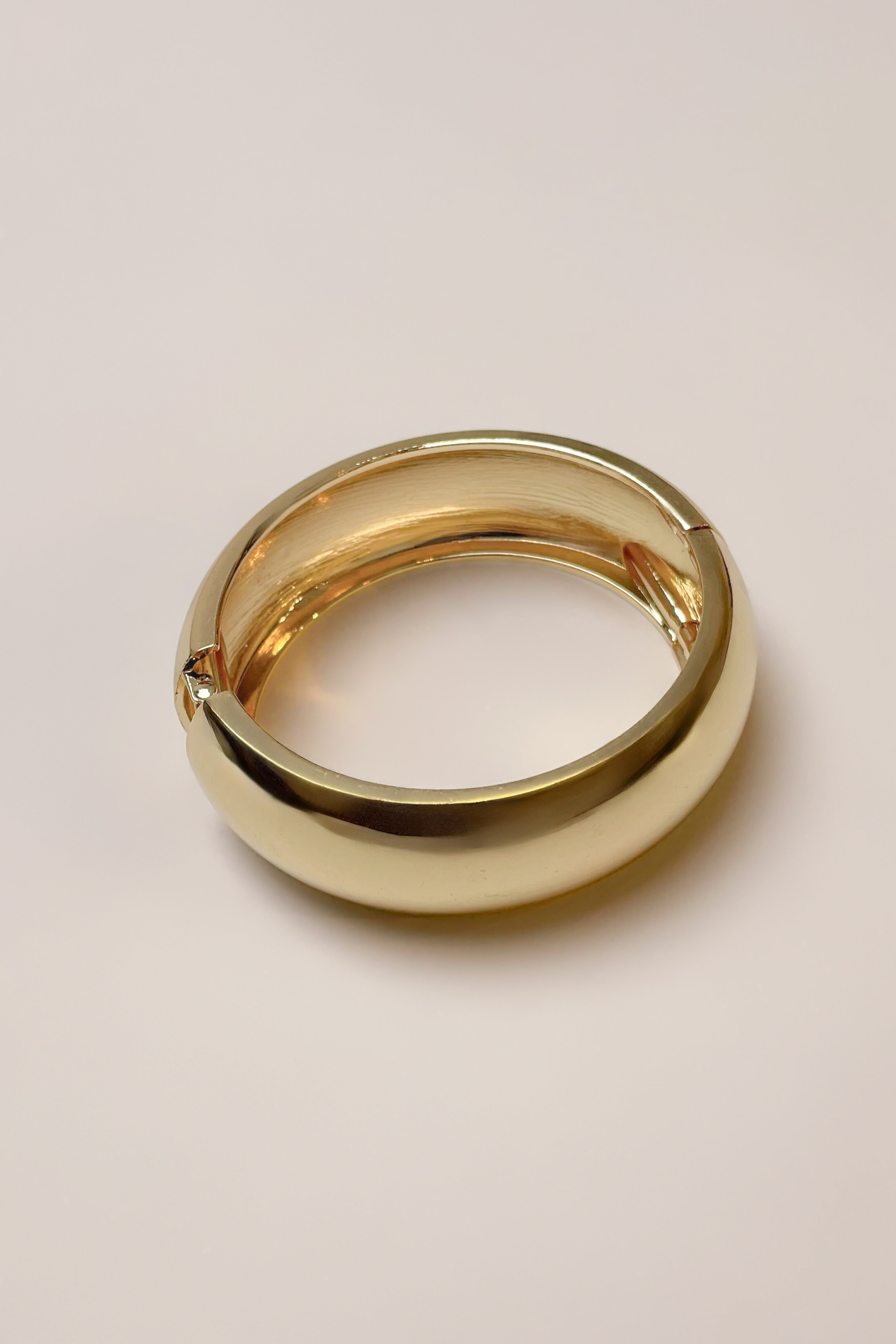 Gold Lottie Hinge Bracelet