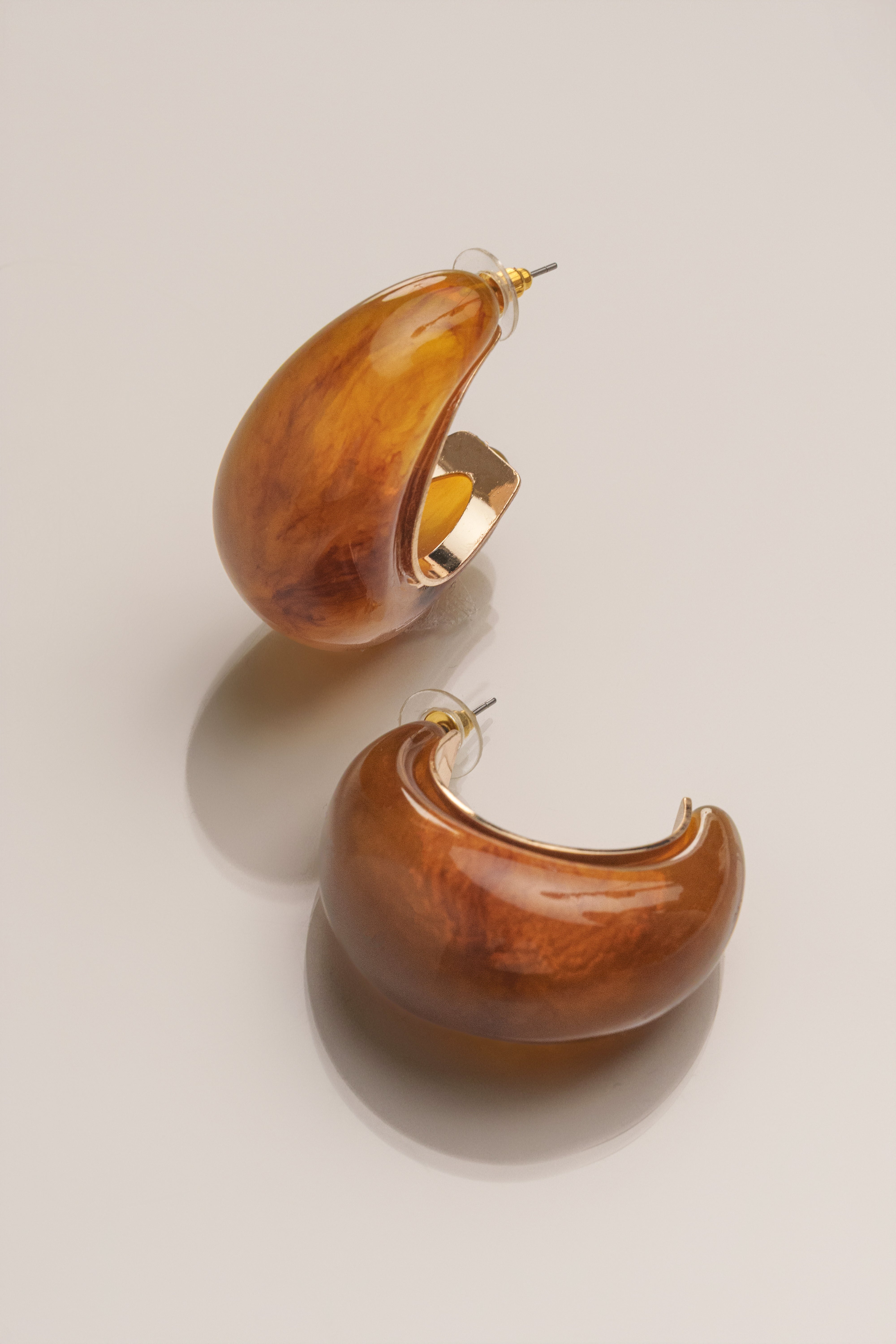 Gold Isabel Earrings - JLUXLABEL