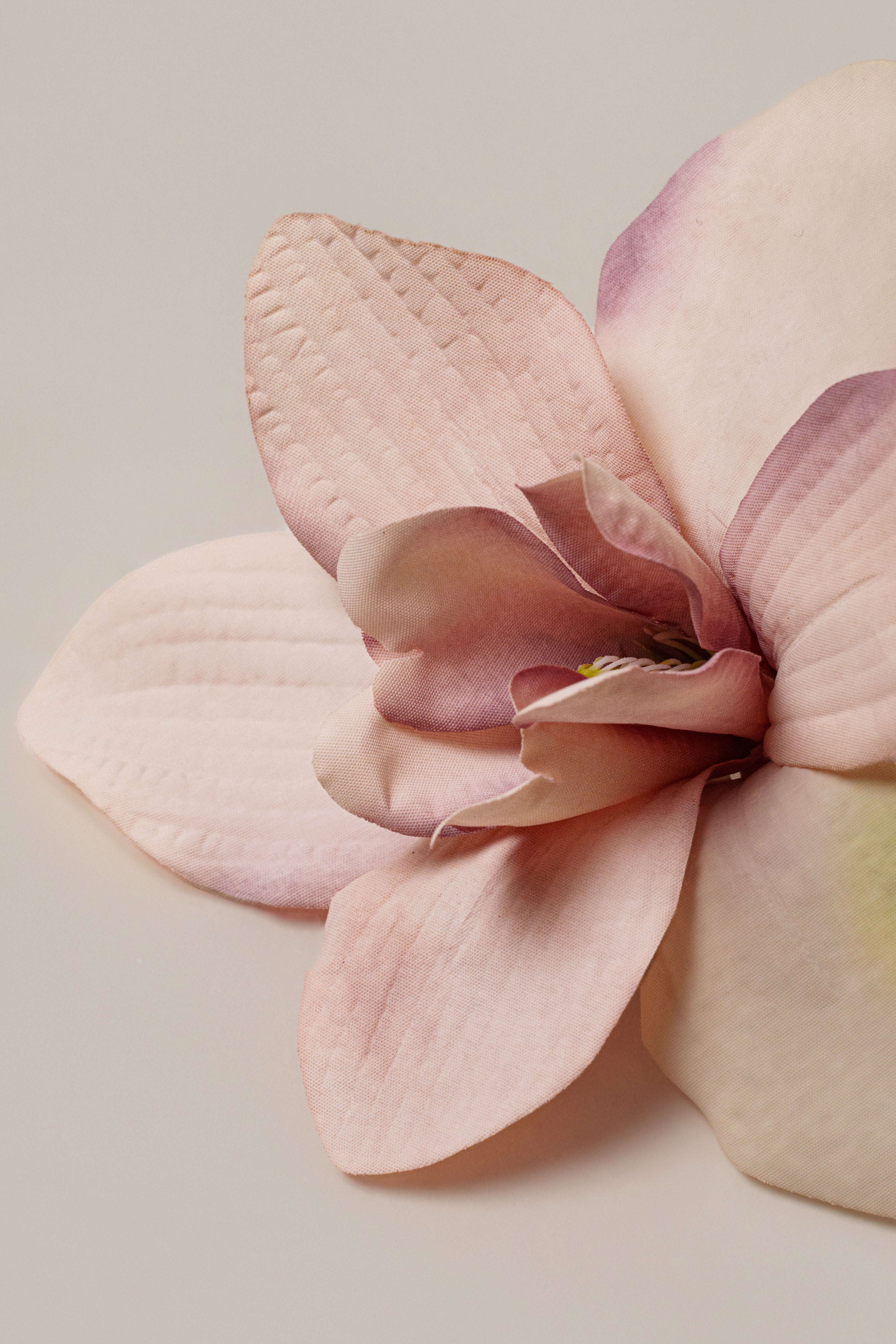 Pink Coastal Orchid hair clip from JLUXLABEL, decorative accessories with floral design for stylish hair styling.