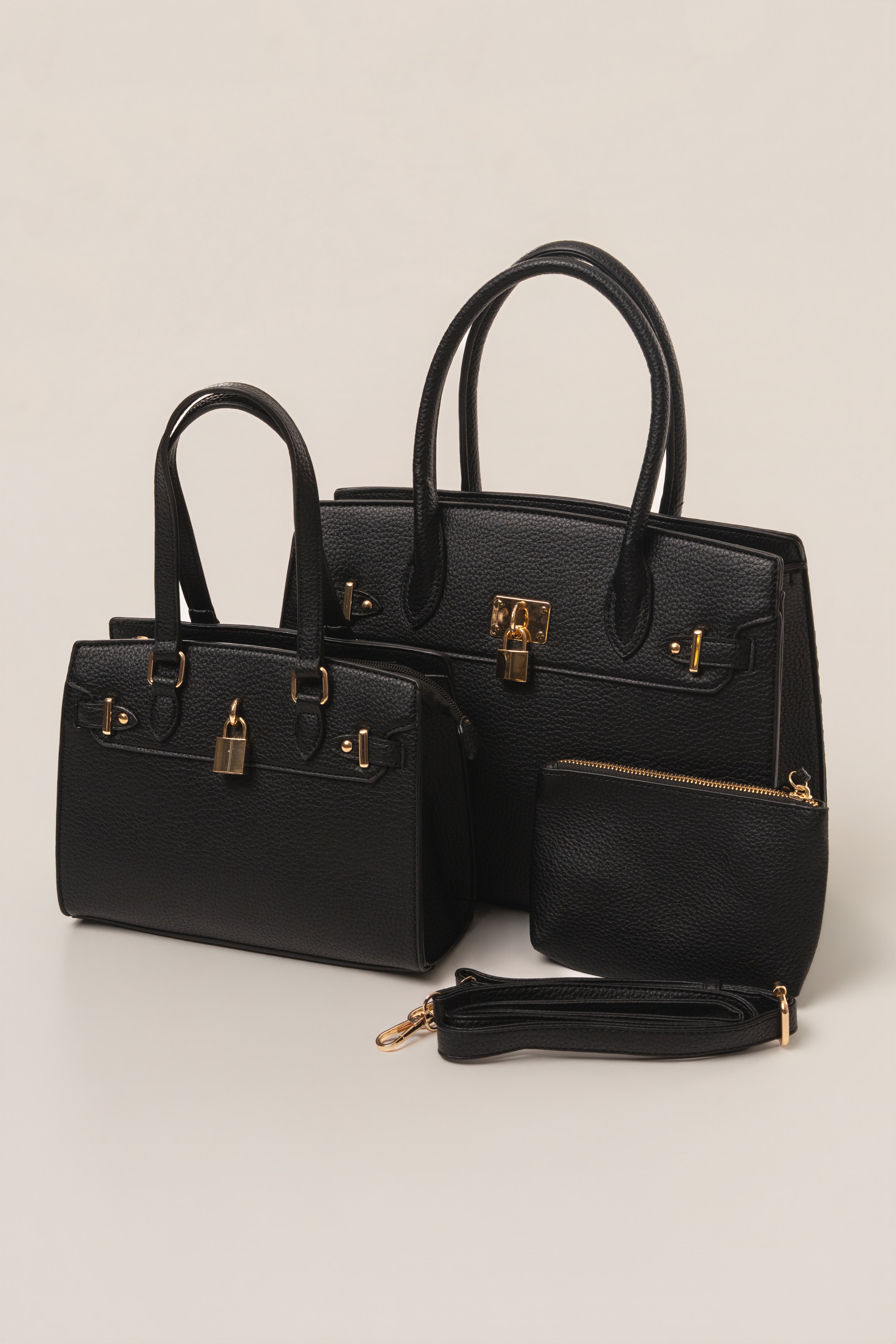 Black Alva Handbag - JLUXLABEL