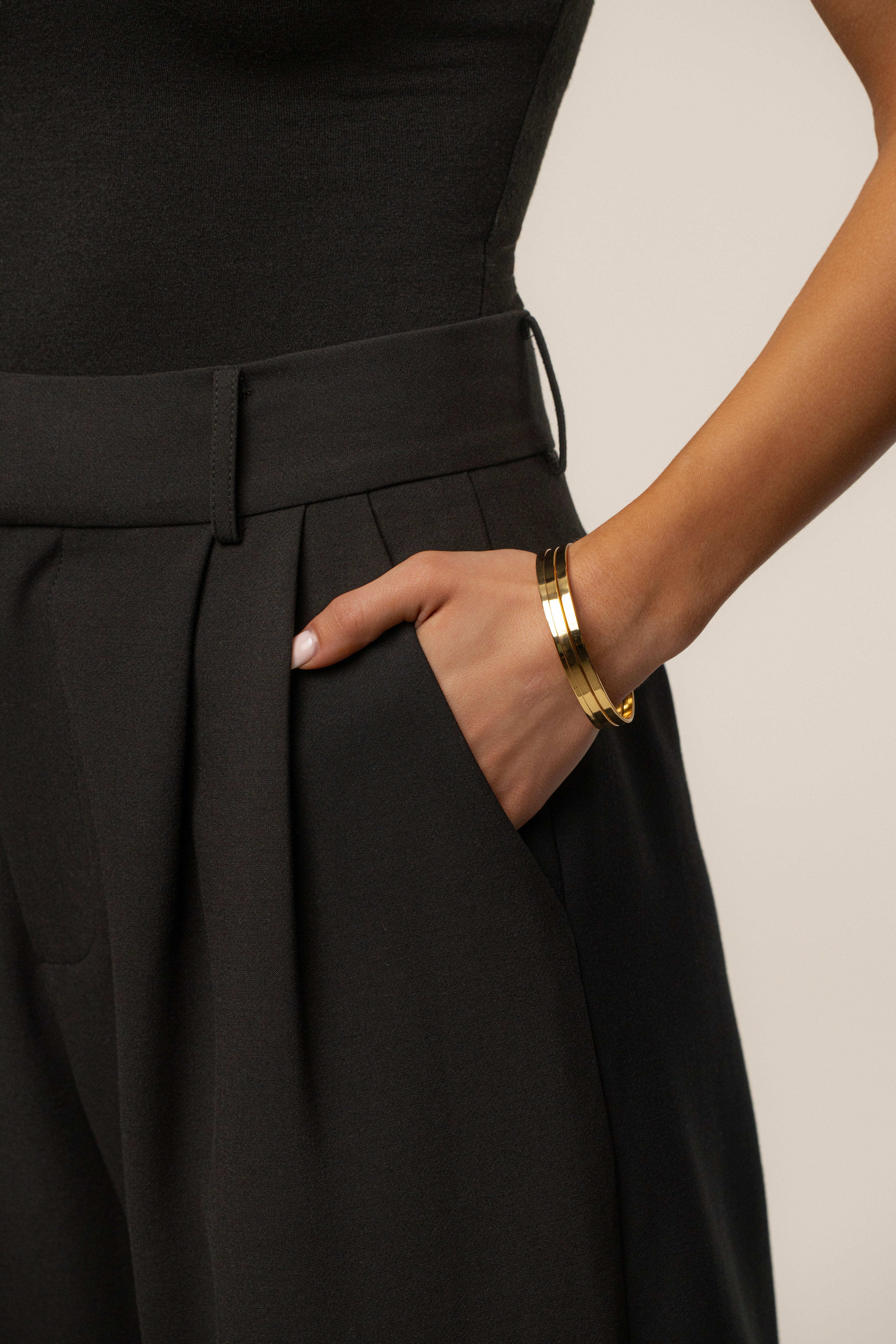 Gold Sondra Bracelet Set - JLUXLABEL