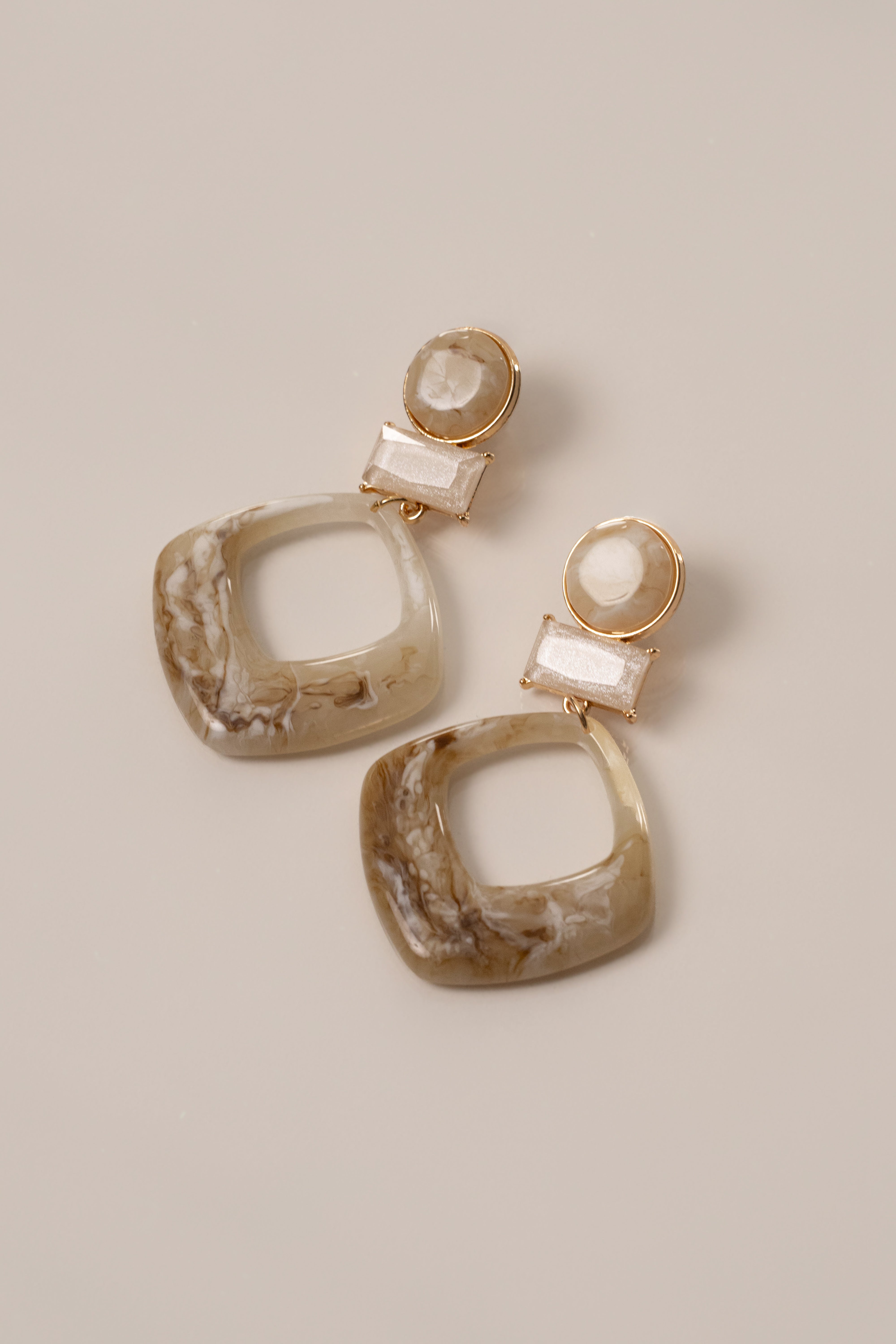 Gold Marta Dangle Earrings - JLUXLABEL