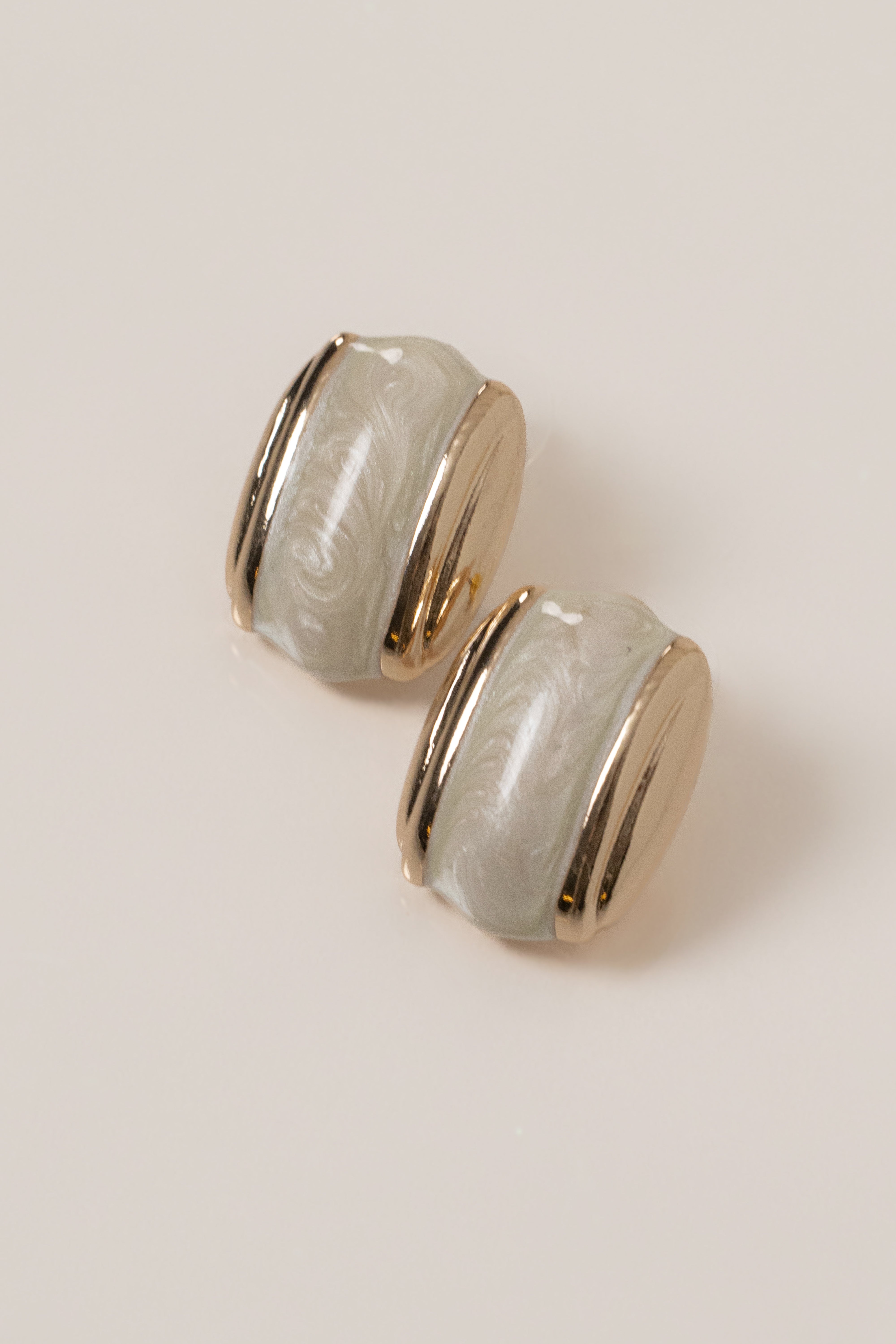 Gold Capri Glow Earrings - JLUXLABEL