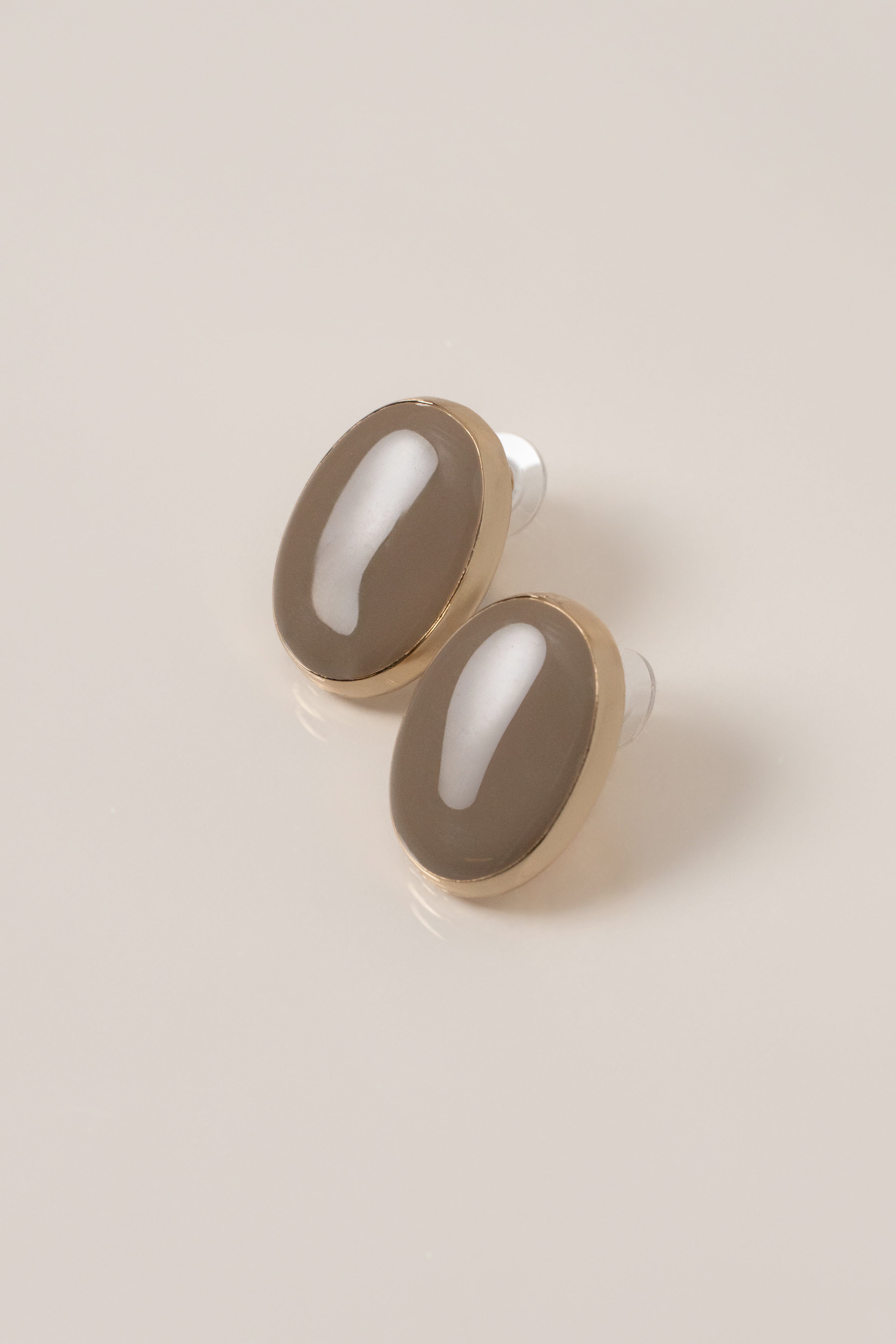 Gold  Sand Dunes Stud Earrings - JLUXLABEL
