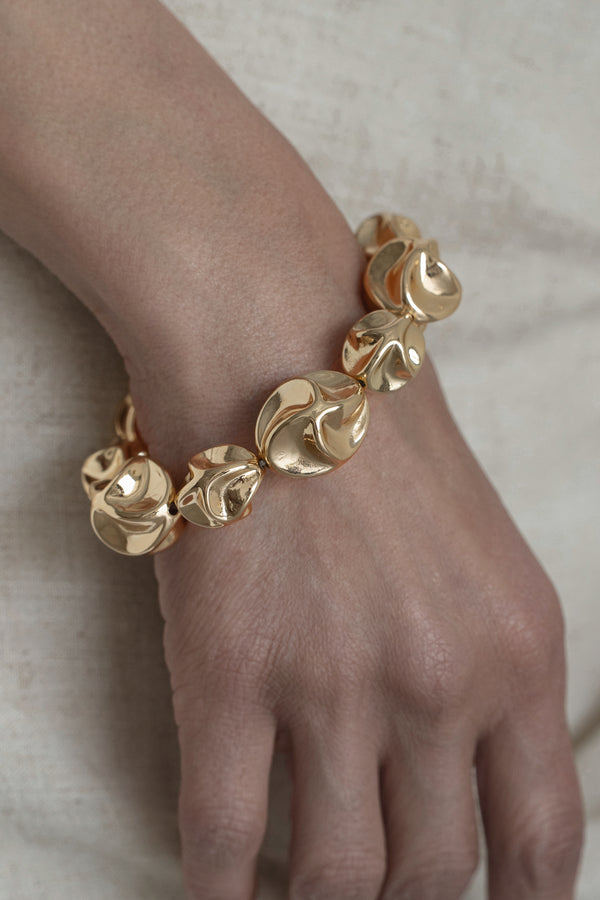 Gold Harmony Elastic Bracelet
