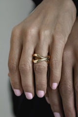 Gold Frida Ring