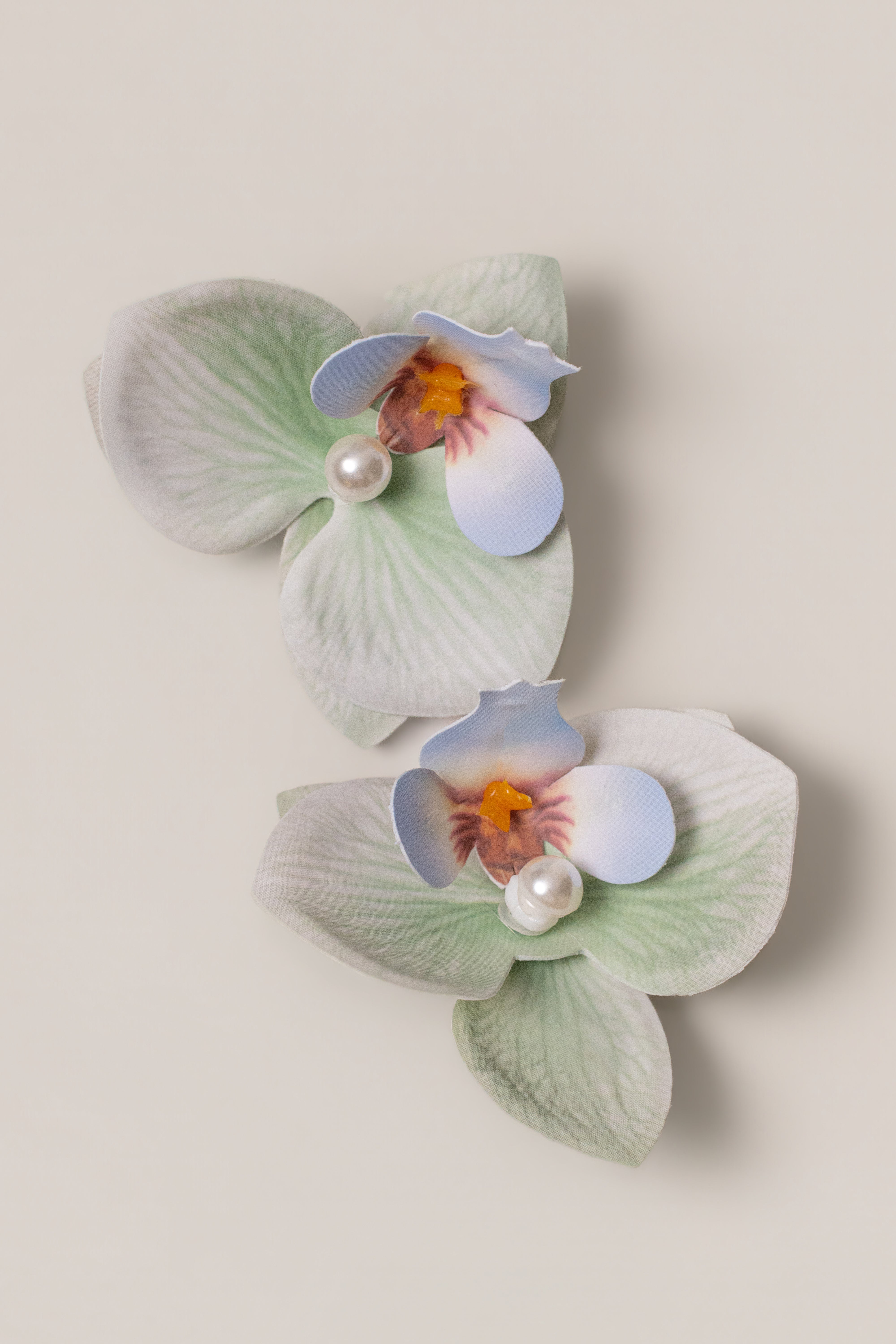 Green Island Bloom Hair Clip Set