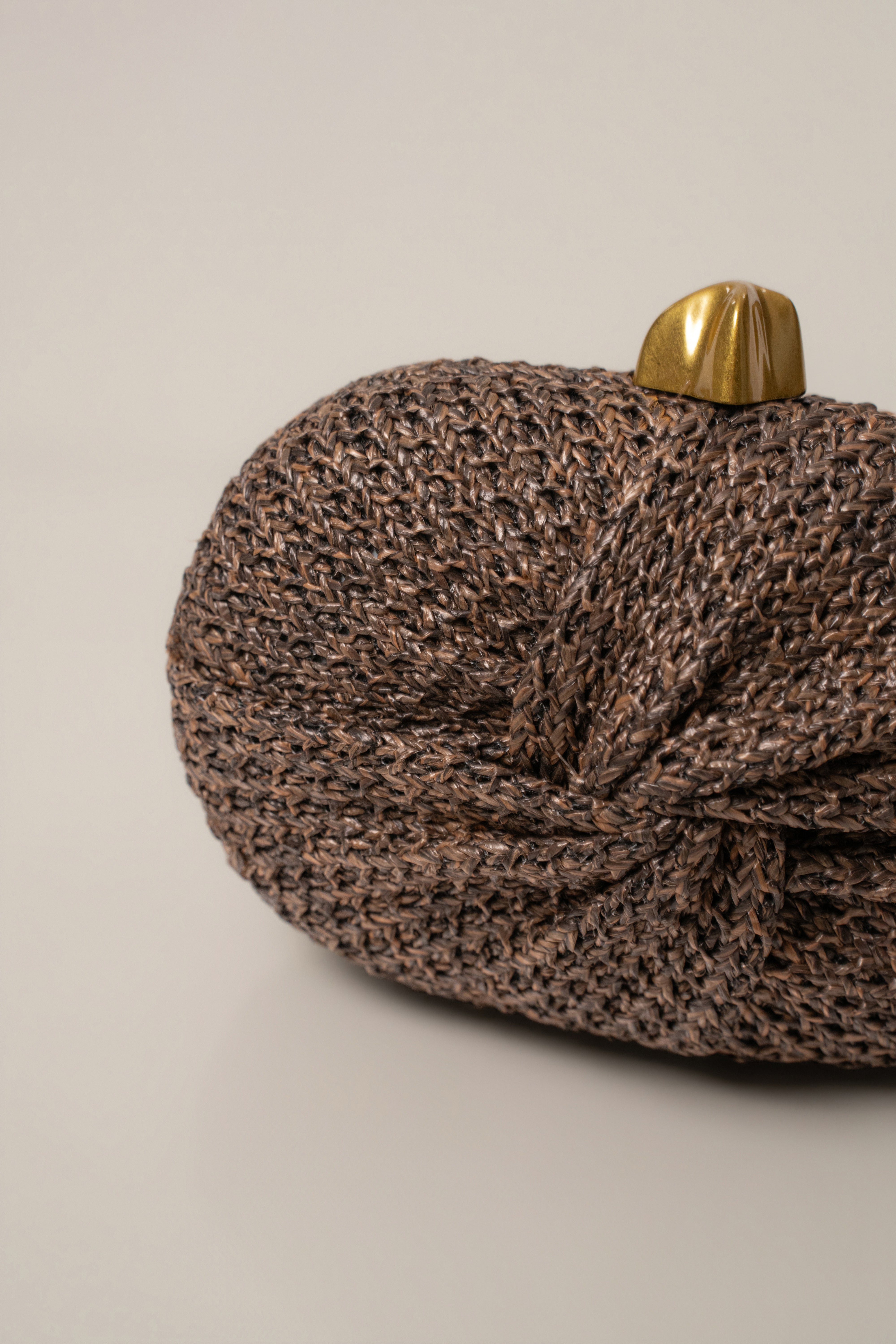 Brown Island Night Woven Bag - JLUXLABEL