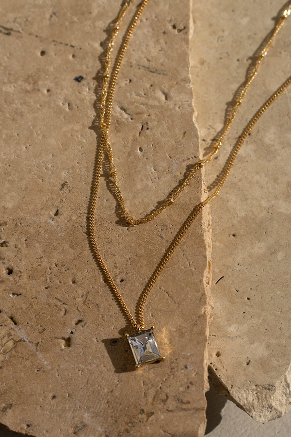 Gold Eves Layered Necklace - JLUXLABEL