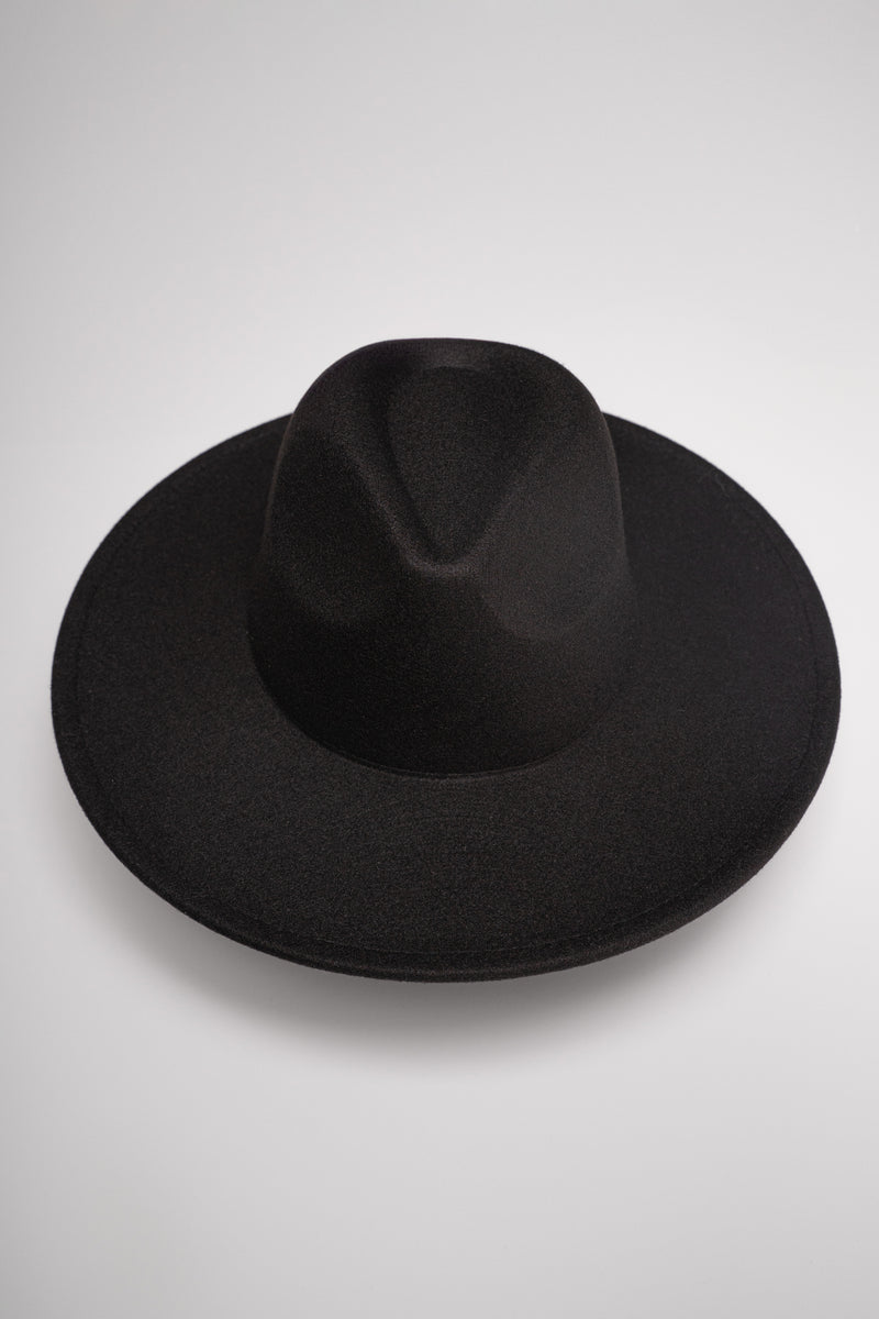 Black Margot Felt Hat