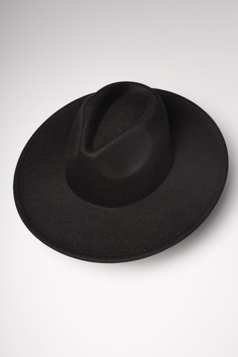 Black Margot Felt Hat