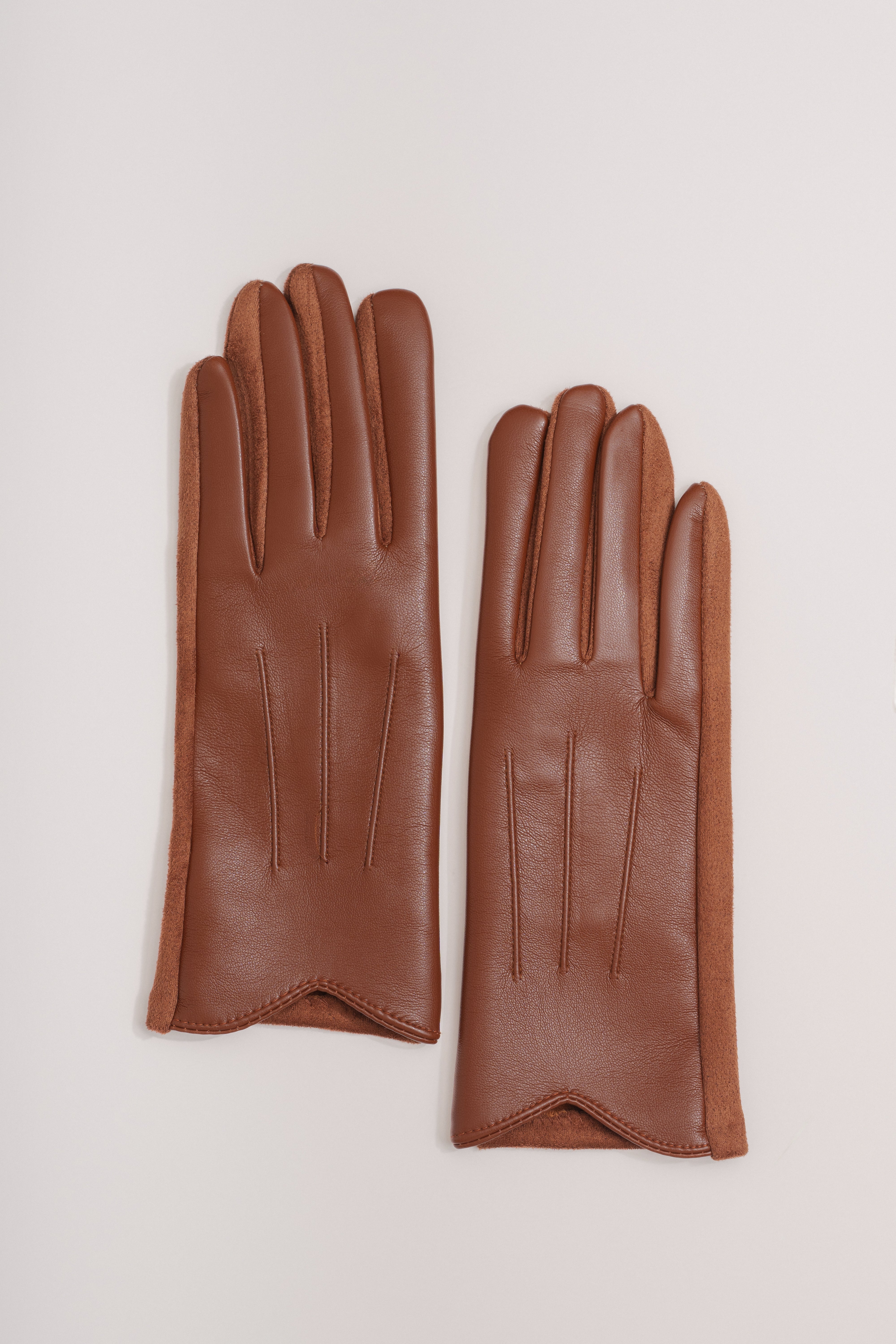 Terra Cotta Après Ski Gloves - JLUXLABEL