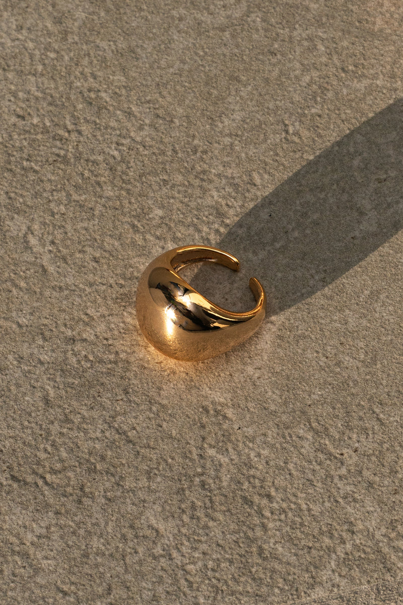 Gold Alex Dome Ring