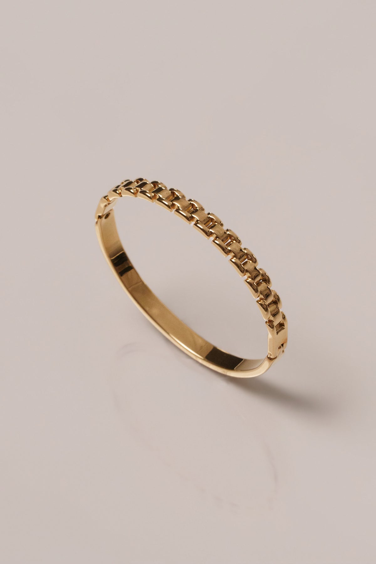Gold Jules Hinge Bracelet