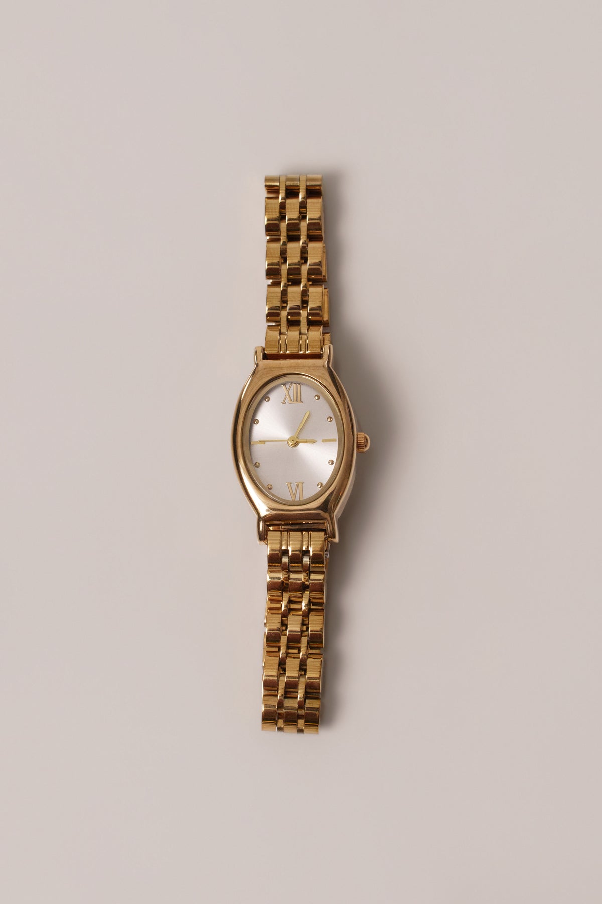 Ivory/Gold Leslie Bracelet Watch