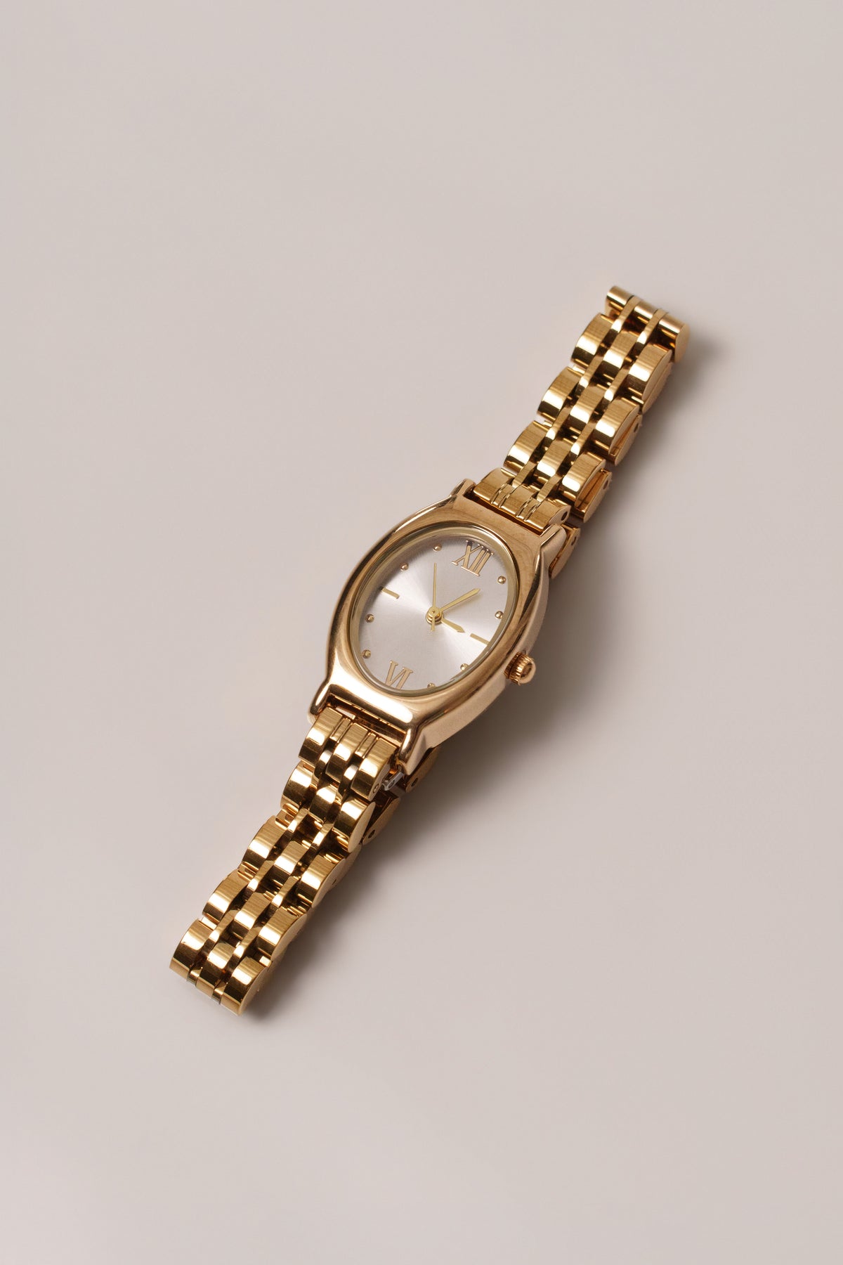 Ivory/Gold Leslie Bracelet Watch