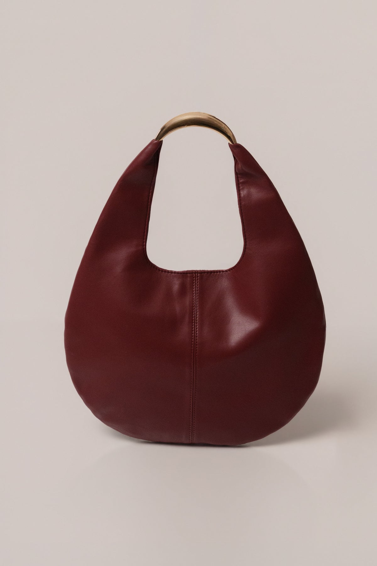 Burgundy Off Duty Arc Bag - JLUXLABEL