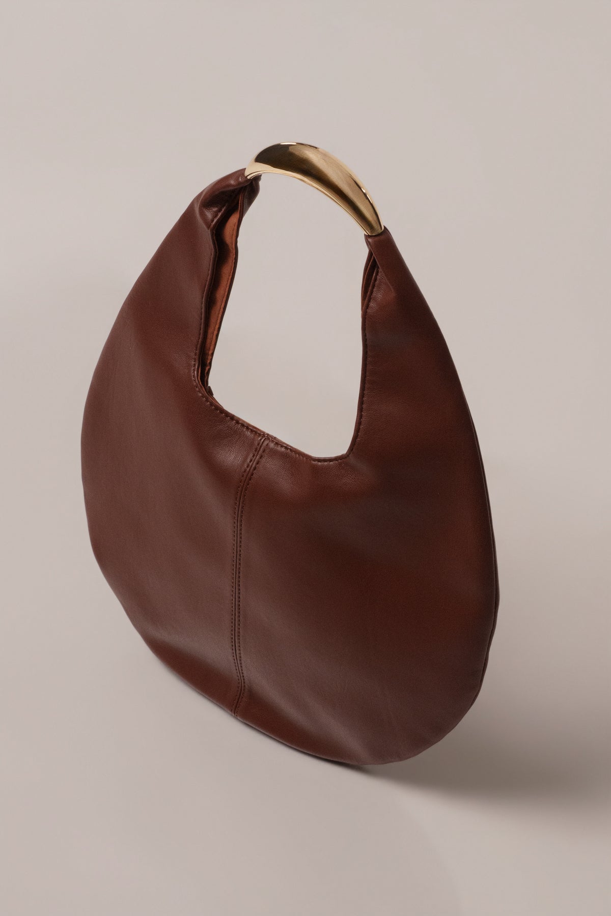 Brown Off Duty Arc Bag - JLUXLABEL
