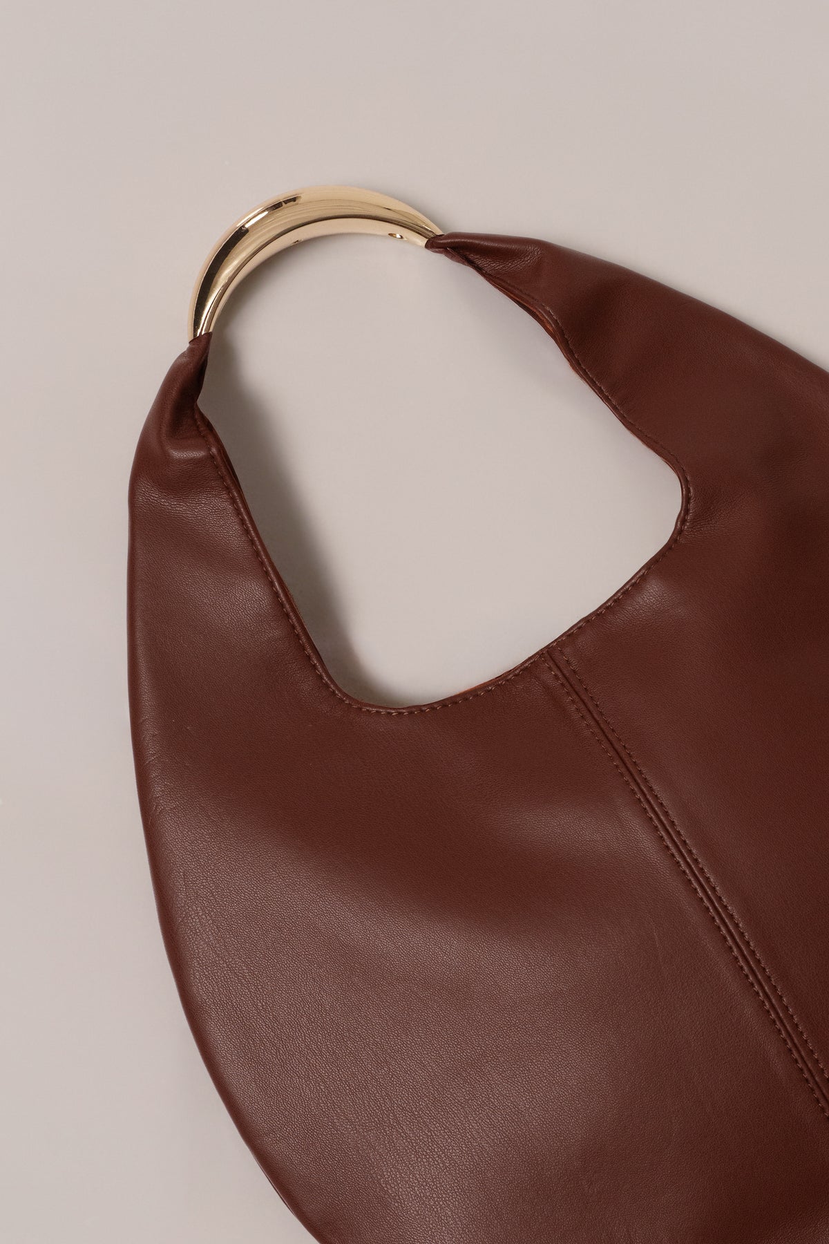 Brown Off Duty Arc Bag - JLUXLABEL