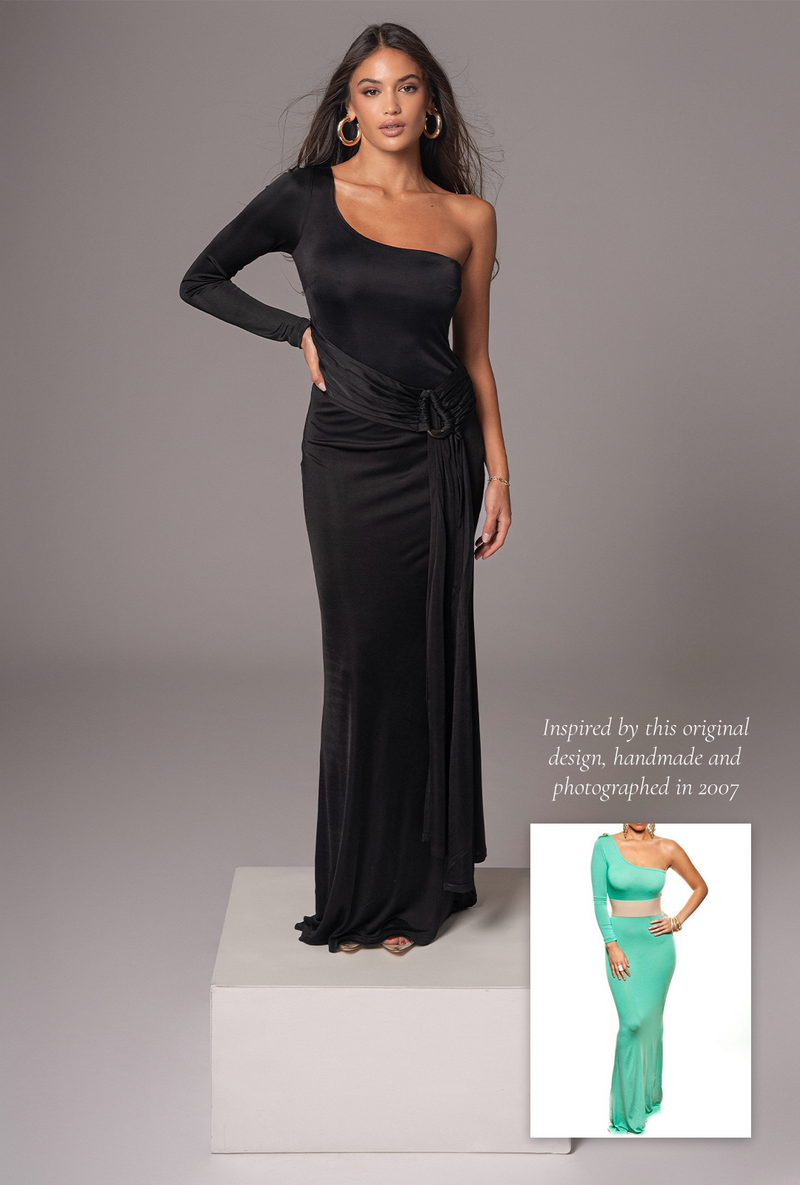 Black Muoi Maxi Dress