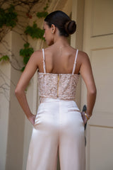 Blush Yours Truly Lace Corset - JLUXLABEL
