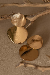 Gold Magda Dangle Earrings - JLUXLABEL