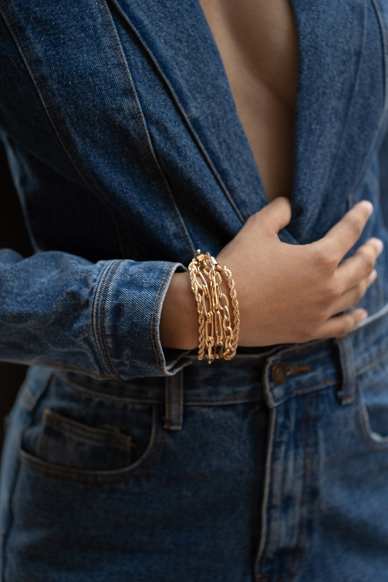 Gold Cait Bracelet