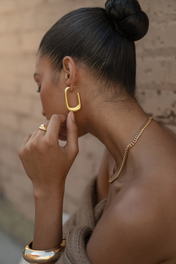 Gold Harlowe Earrings