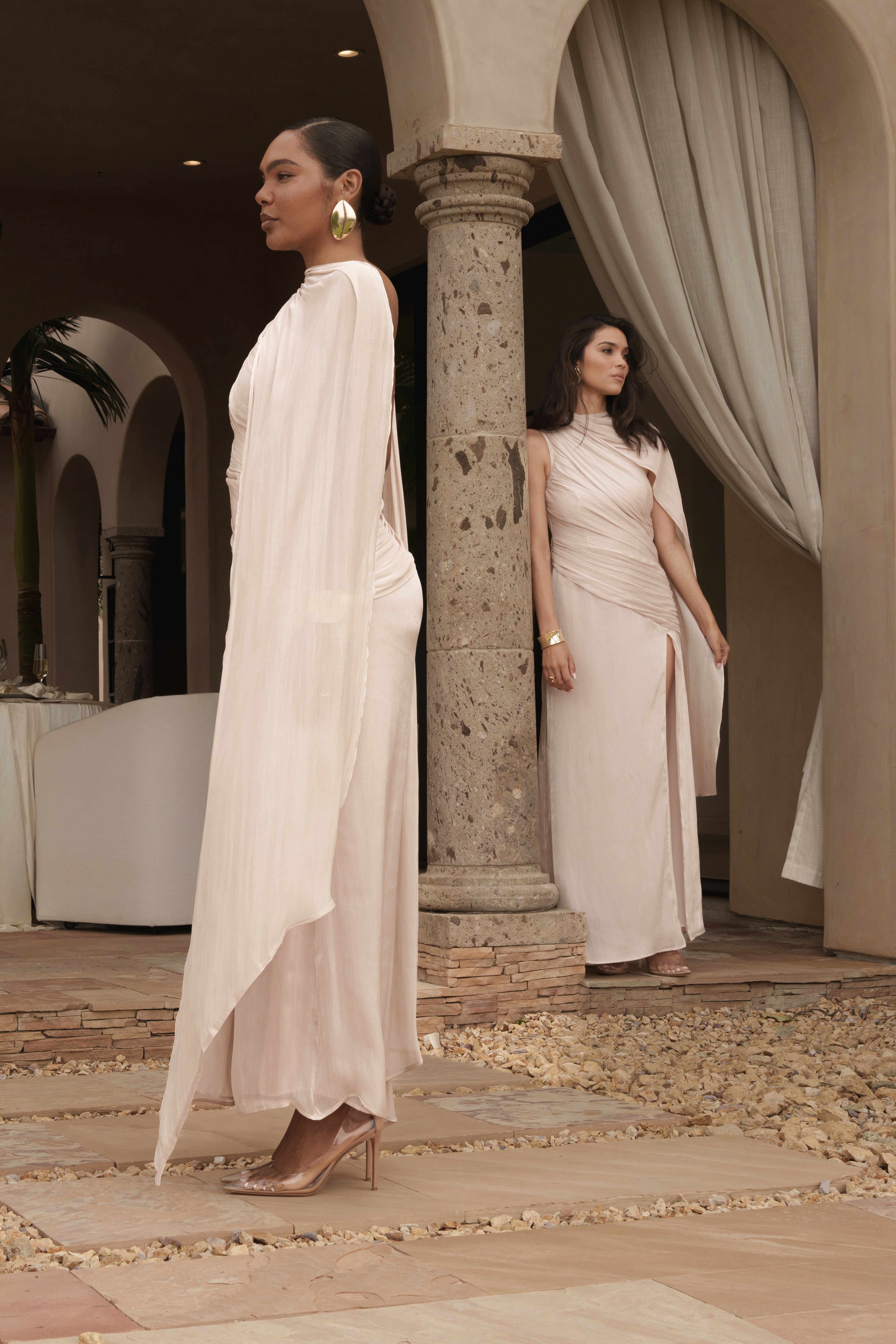 Champagne Eternal Muse Gown - JLUXLABEL