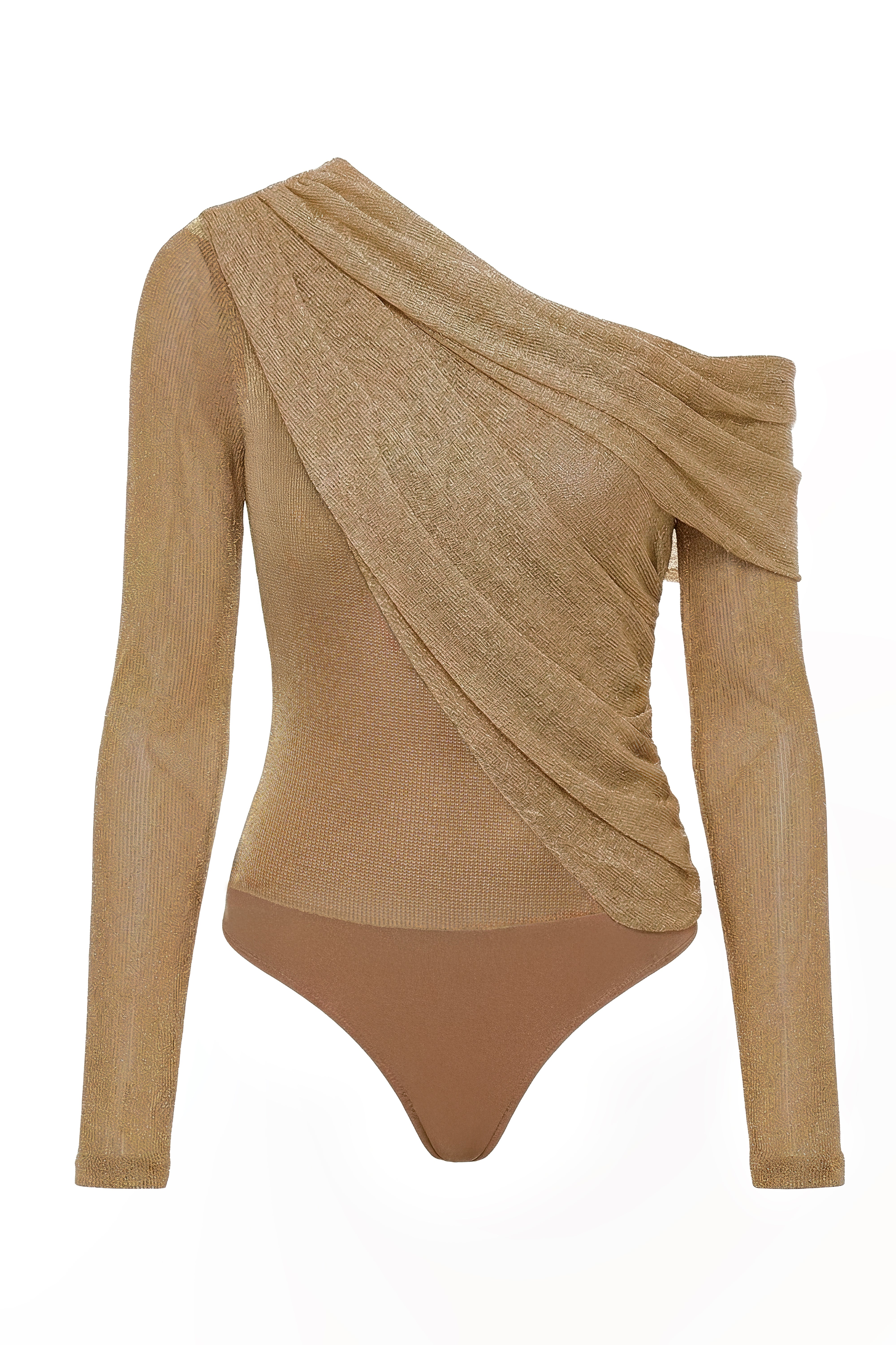 Gold Opulent Metallic Bodysuit