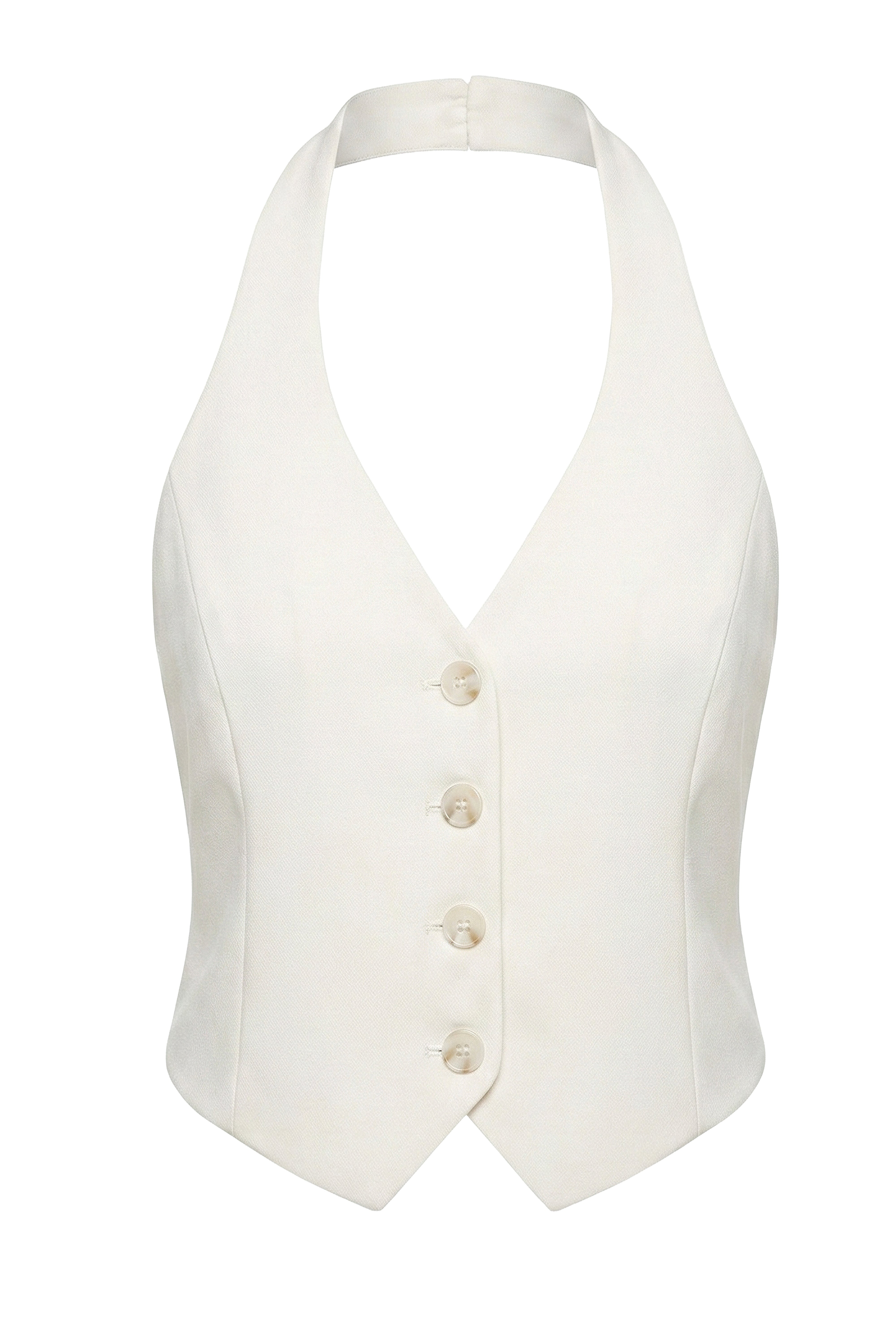 Ivory Signature Elegance Vest - JLUXLABEL