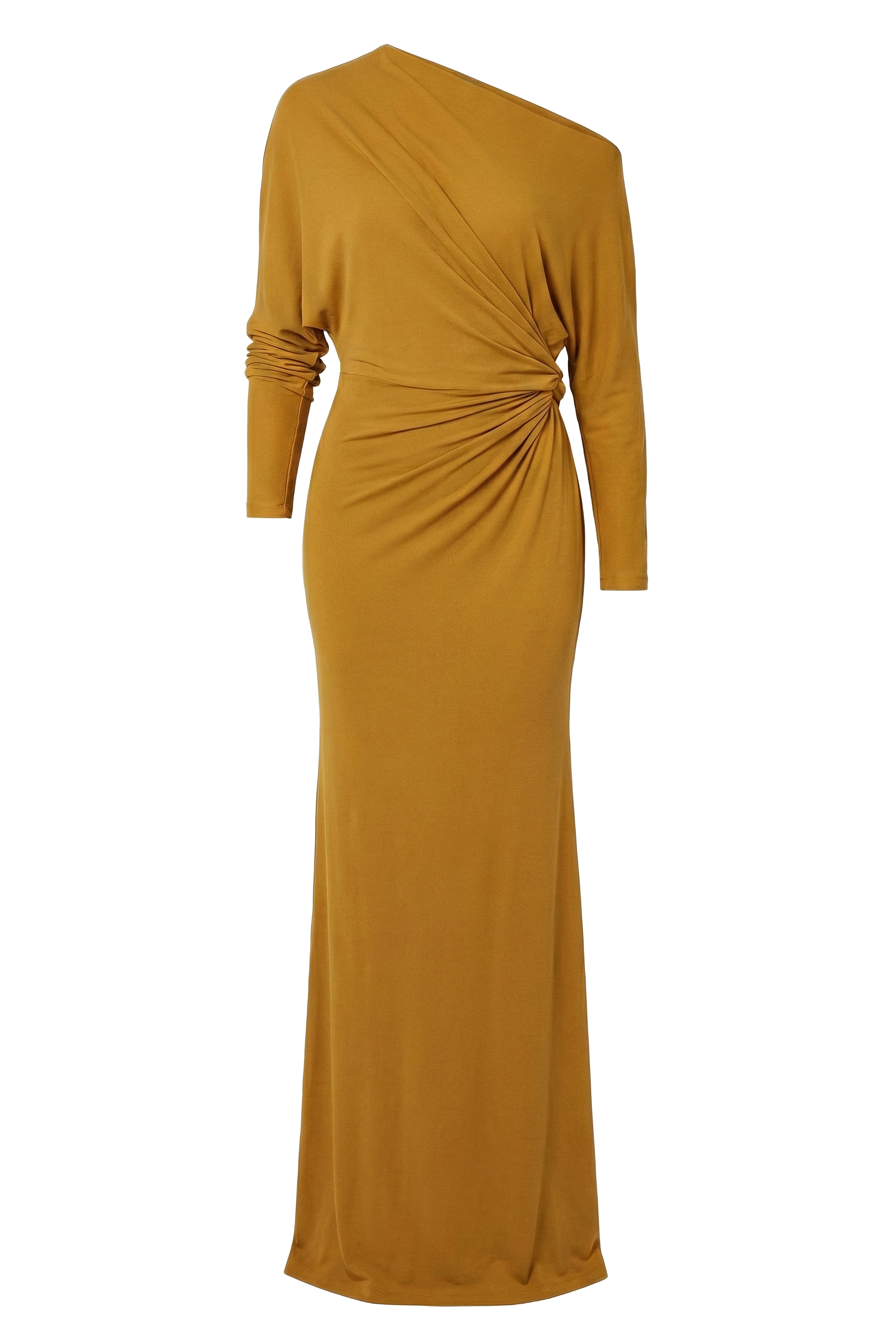 Mustard Eternal Obsession Maxi Dress