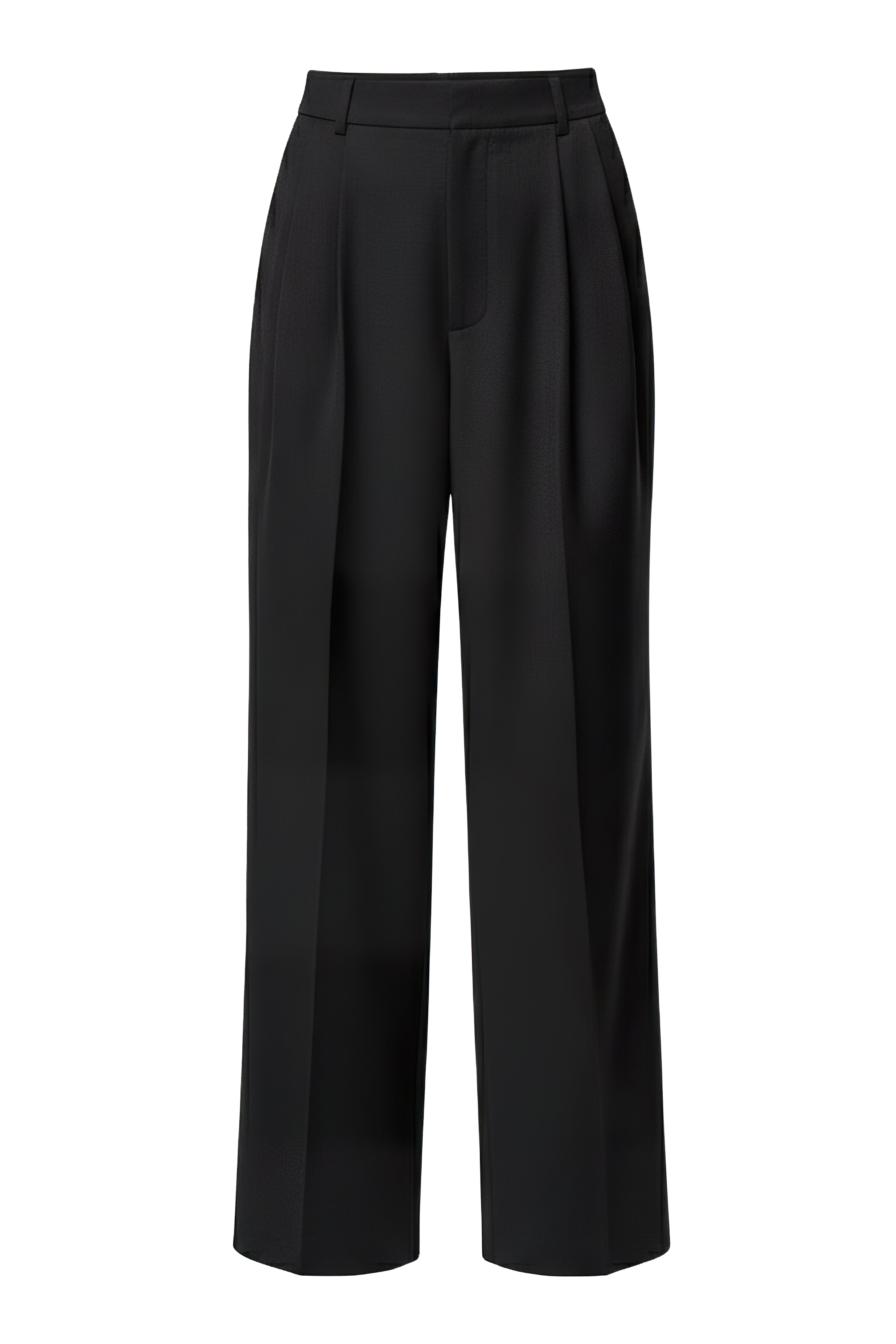 Black Refined Moments Trouser - JLUXLABEL