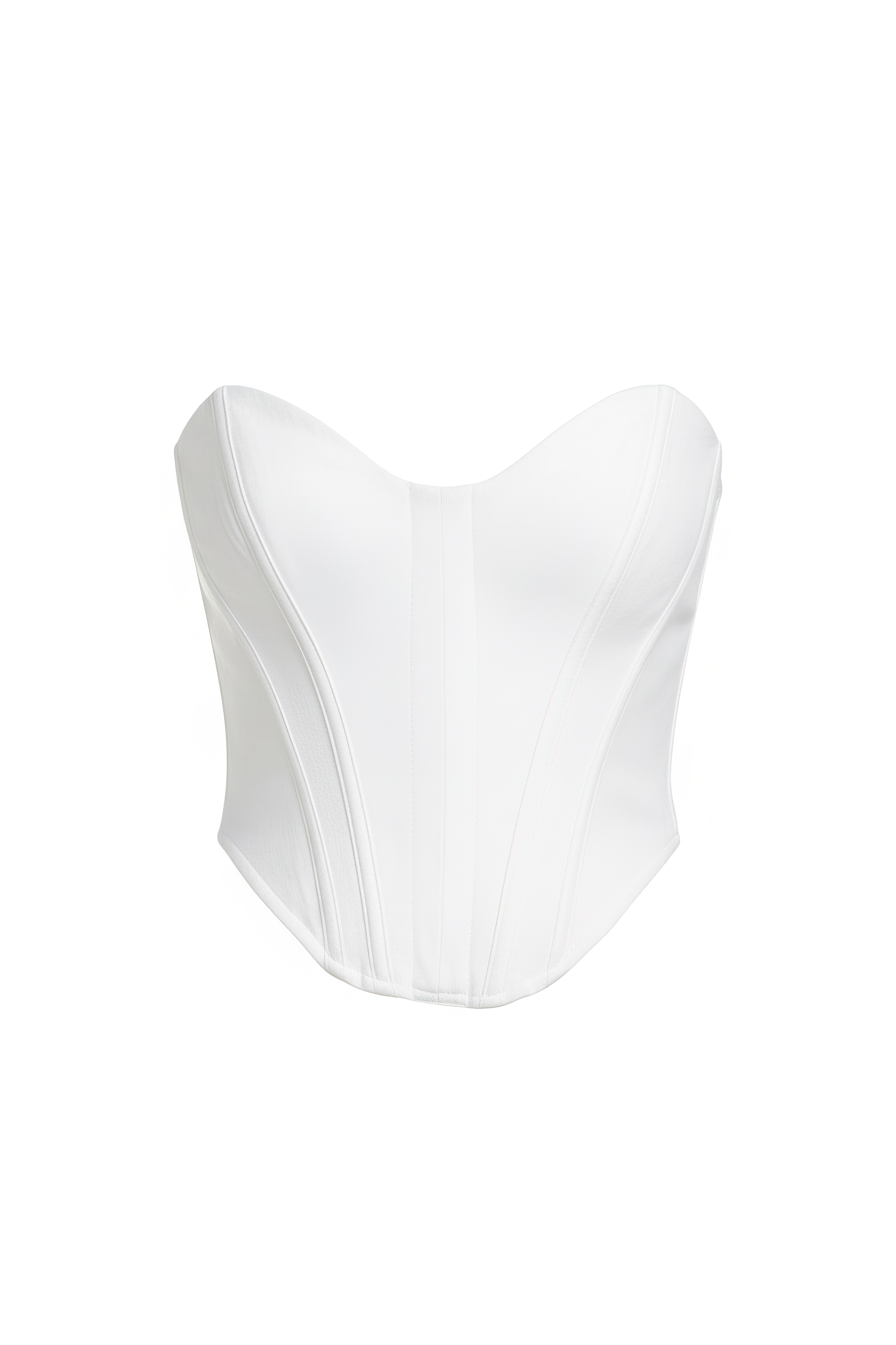 Ivory Beyond The Sea Linen Corset - JLUXLABEL