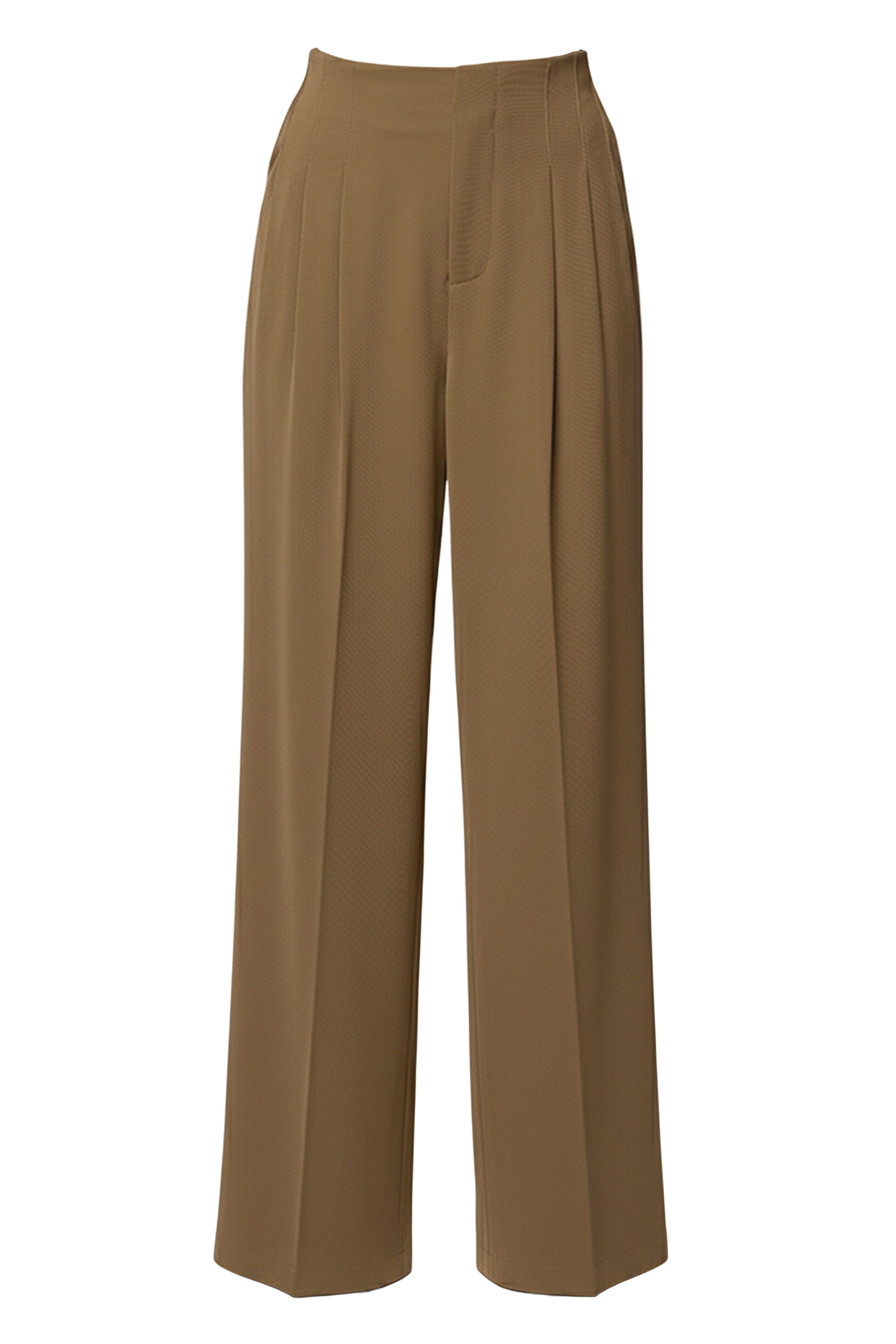 Olive Signature Elegance Trousers - JLUXLABEL