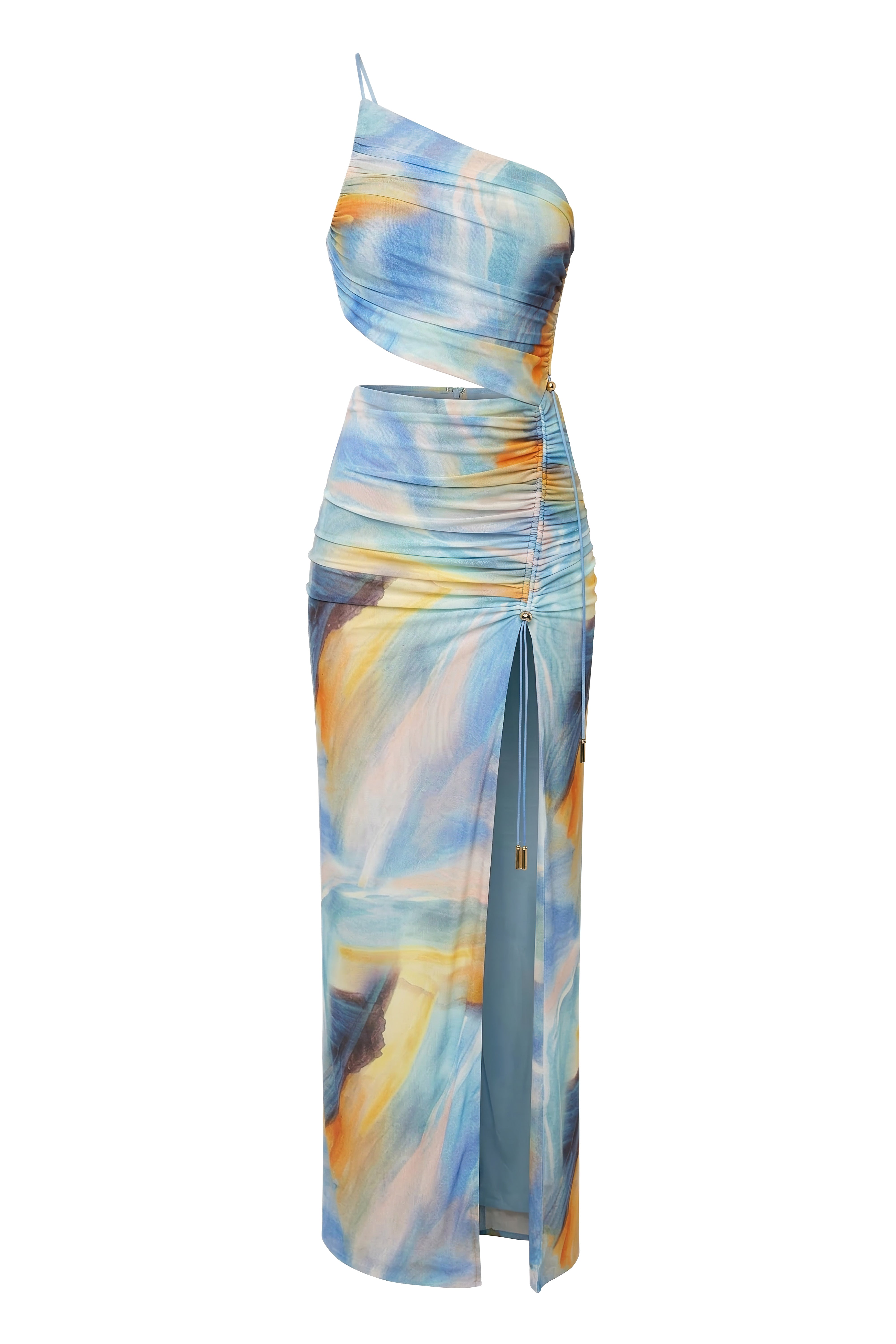 Blue Print Delina Maxi Dress - JLUXLABEL