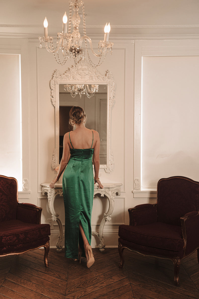 Robe Maxi Green Moment In Time