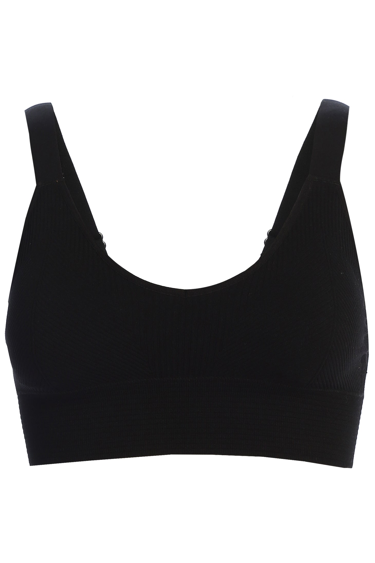 Black New Flow Active Top