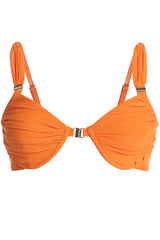 Orange High Tides Bikini Top - JLUXLABEL