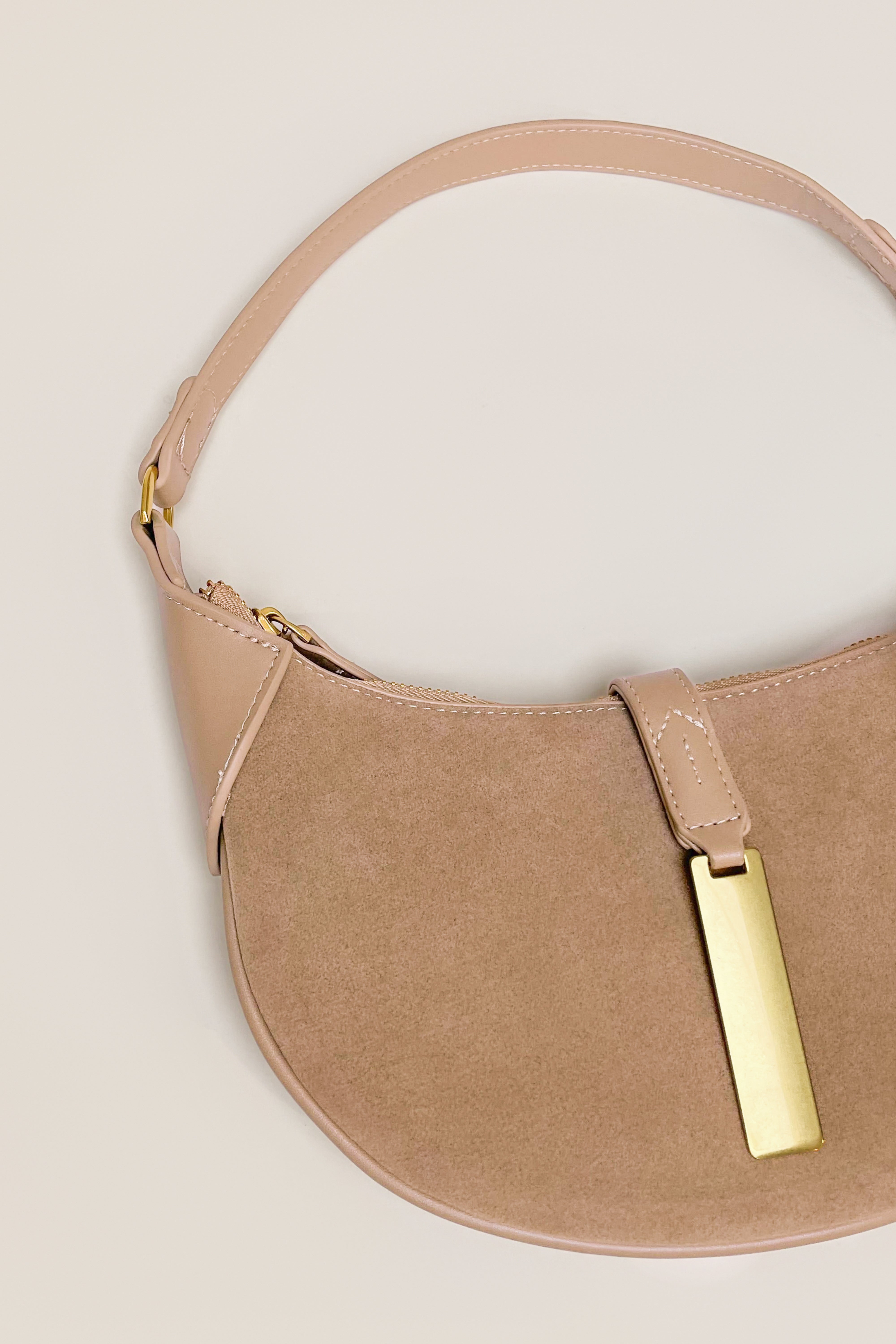 Beige Bria Crossbody Bag - JLUXLABEL