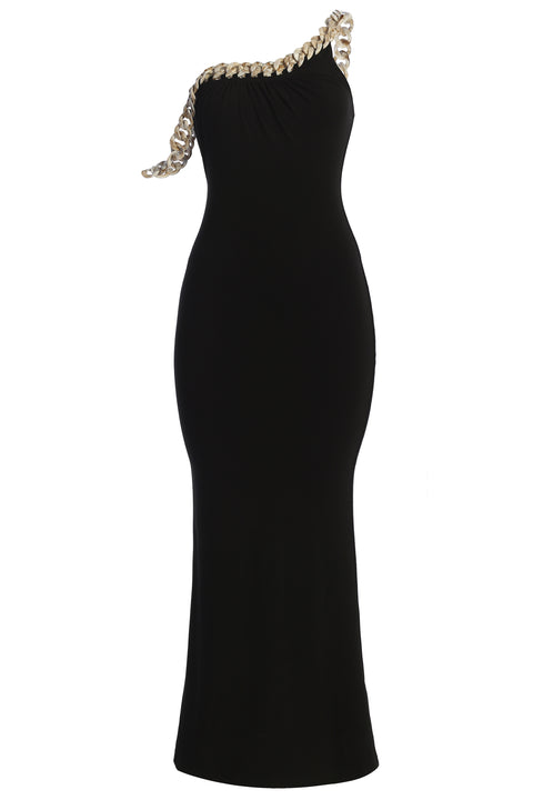 navy blue dress for baby girl Sleeveless Asymmetric Sheath Dress | Sheath Dress main image 0